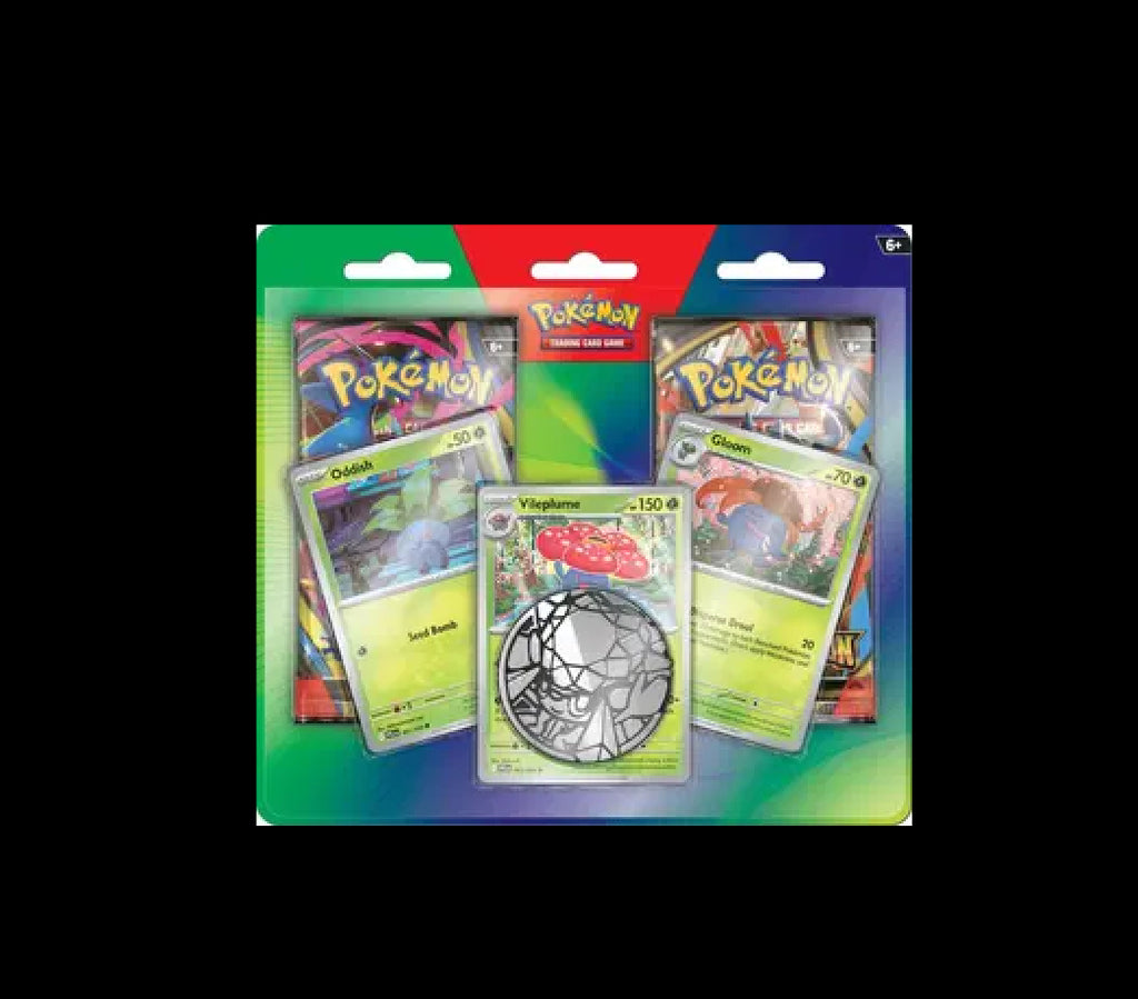 2-Pack Oddish,Gloom & Vileplume