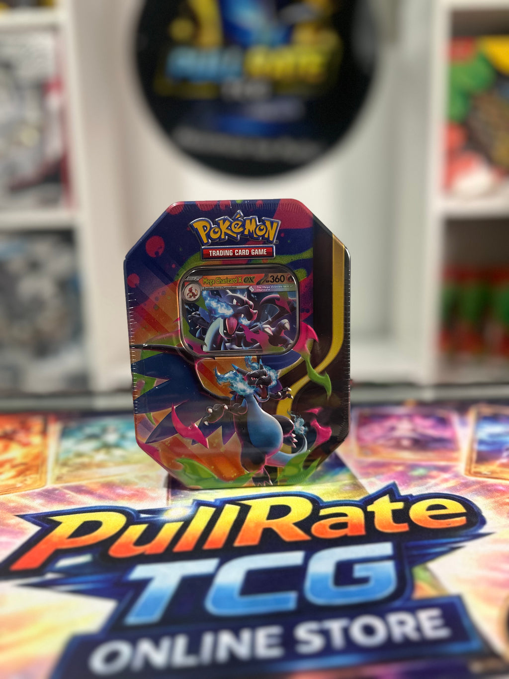 Mega Charizard X Tin
