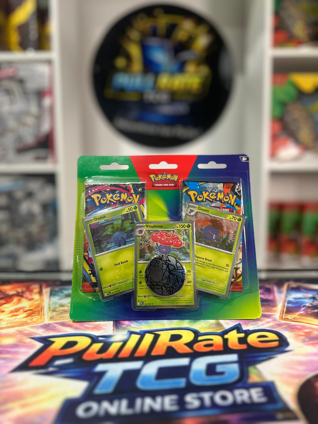 2-Pack Oddish,Gloom & Vileplume