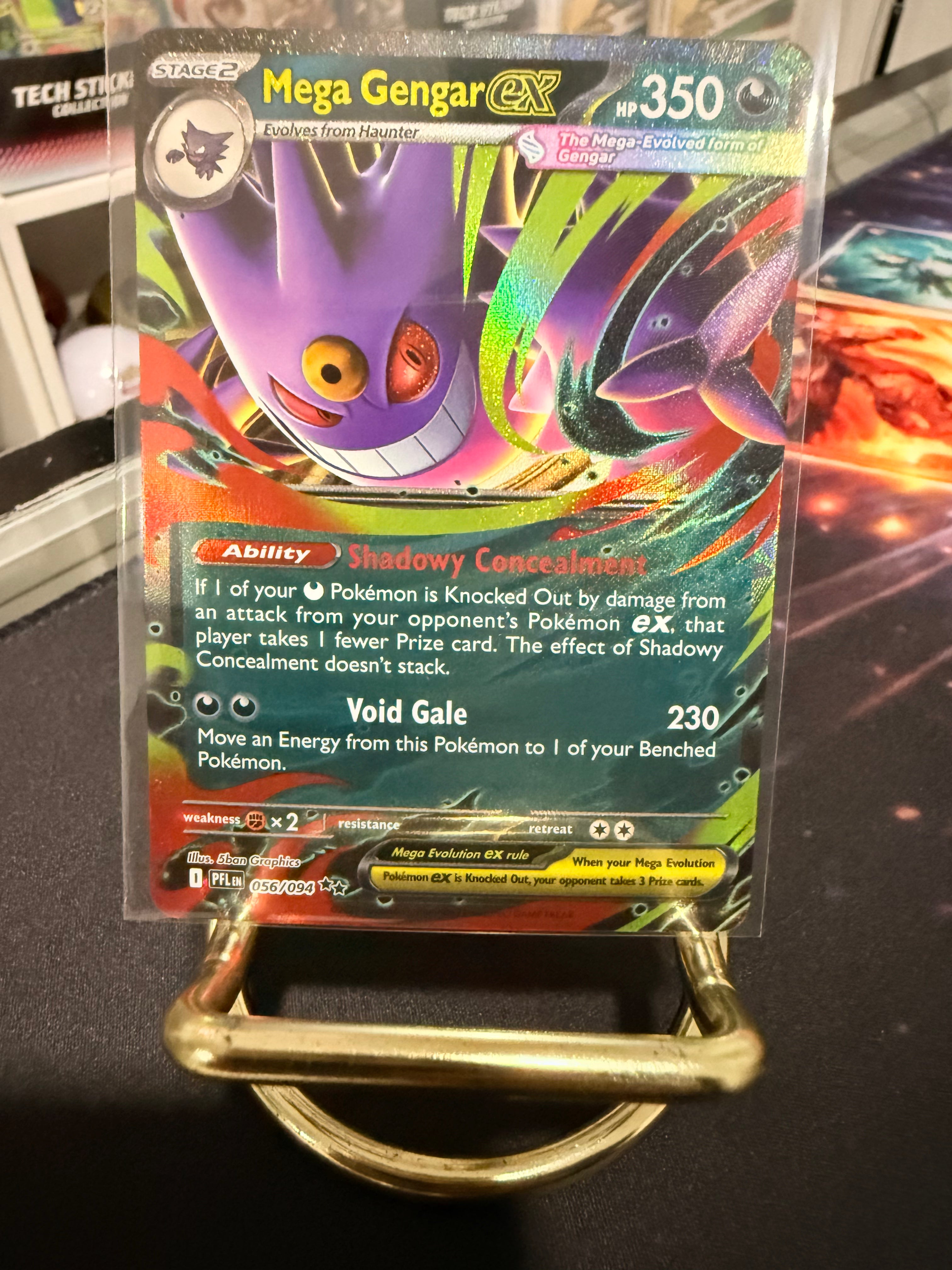 Mega Gengar Ex Doyble Rare