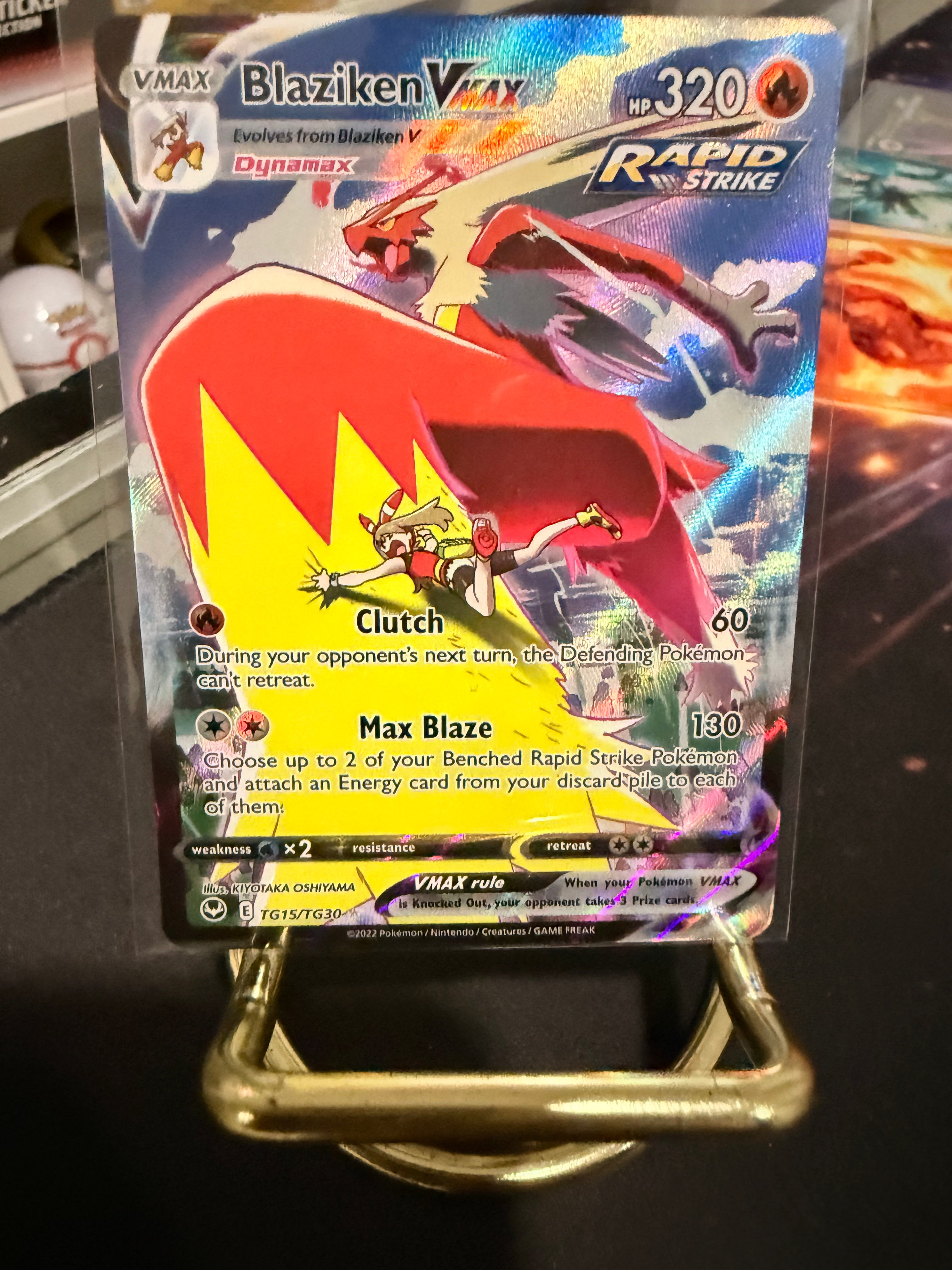 Blaziken Vmax Ultra Rare