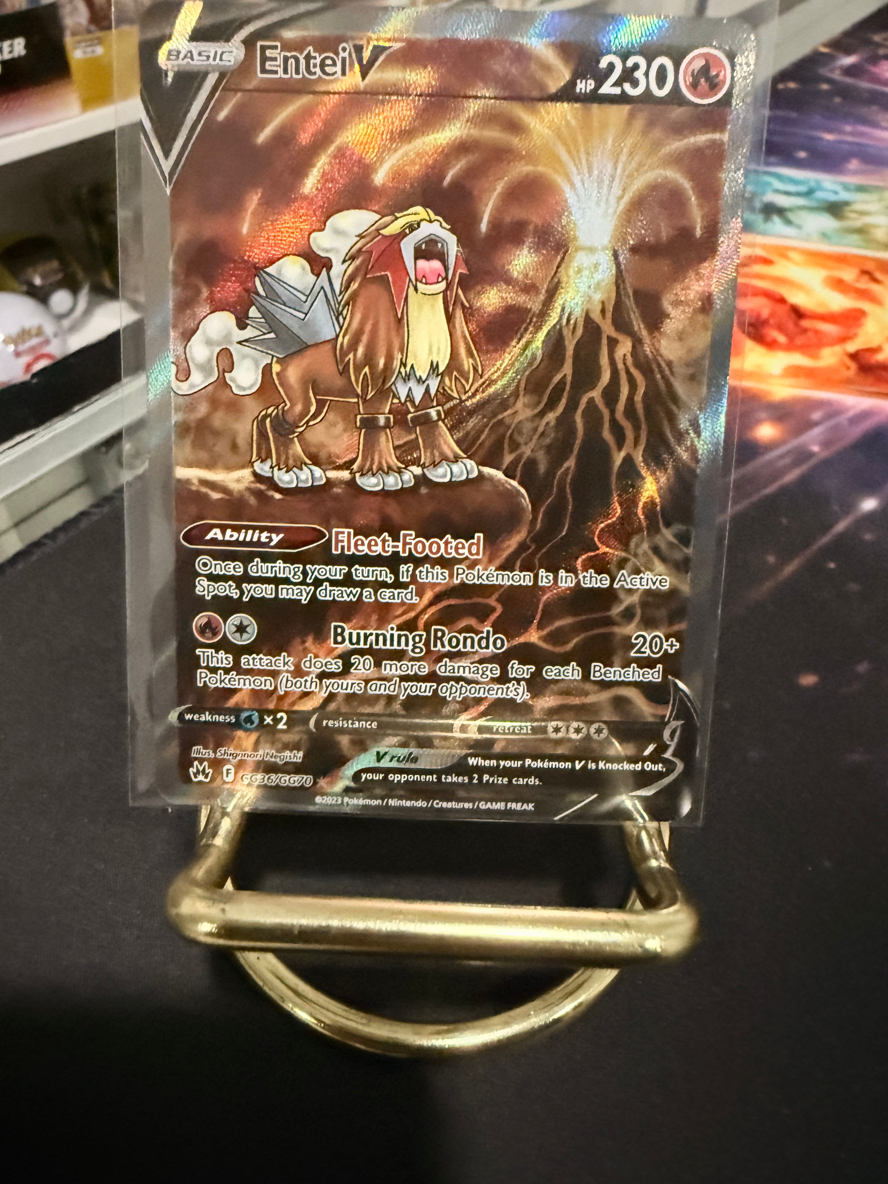 Entei V Ultra Rare