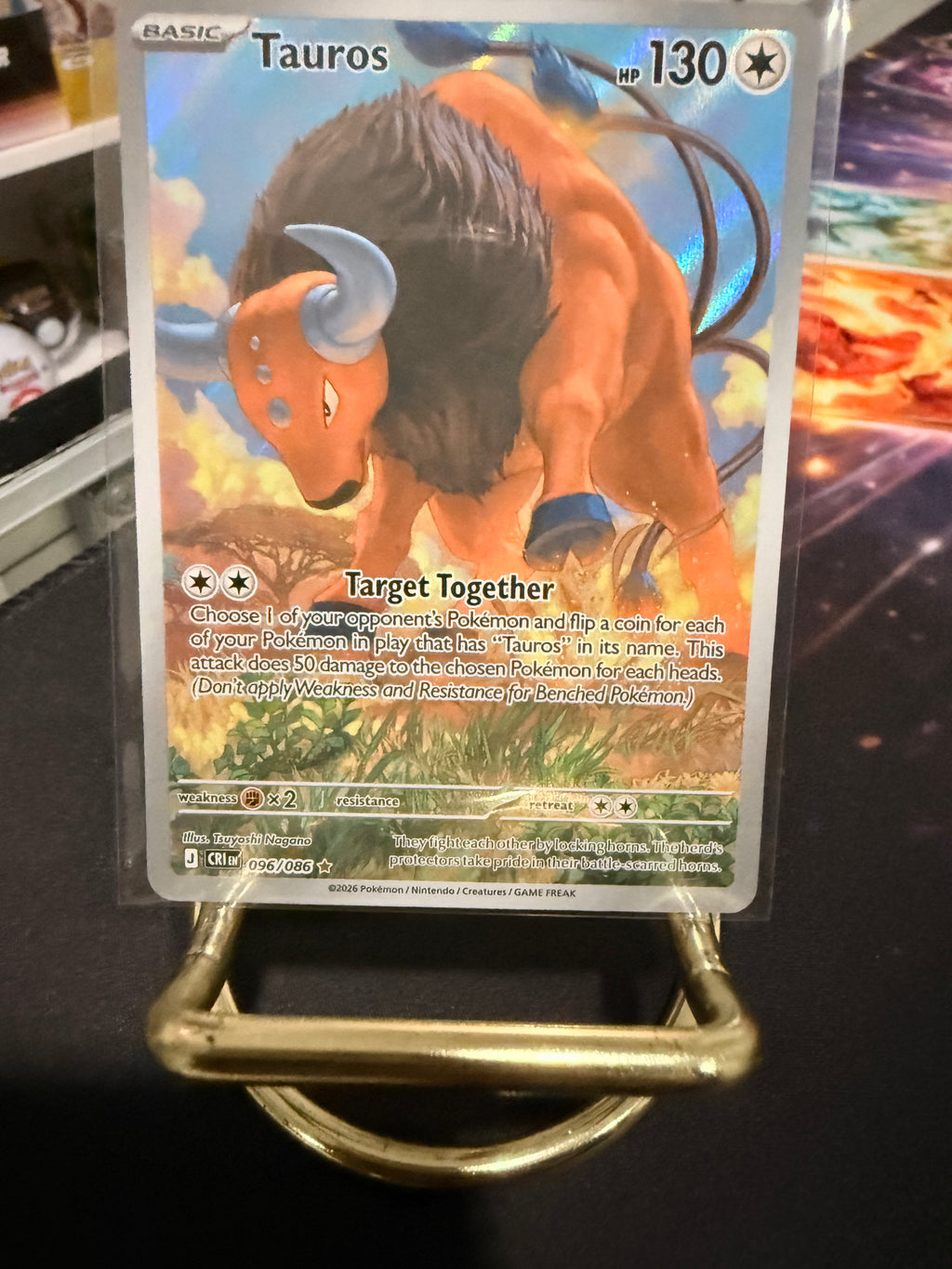 Tauros Illustration Rare