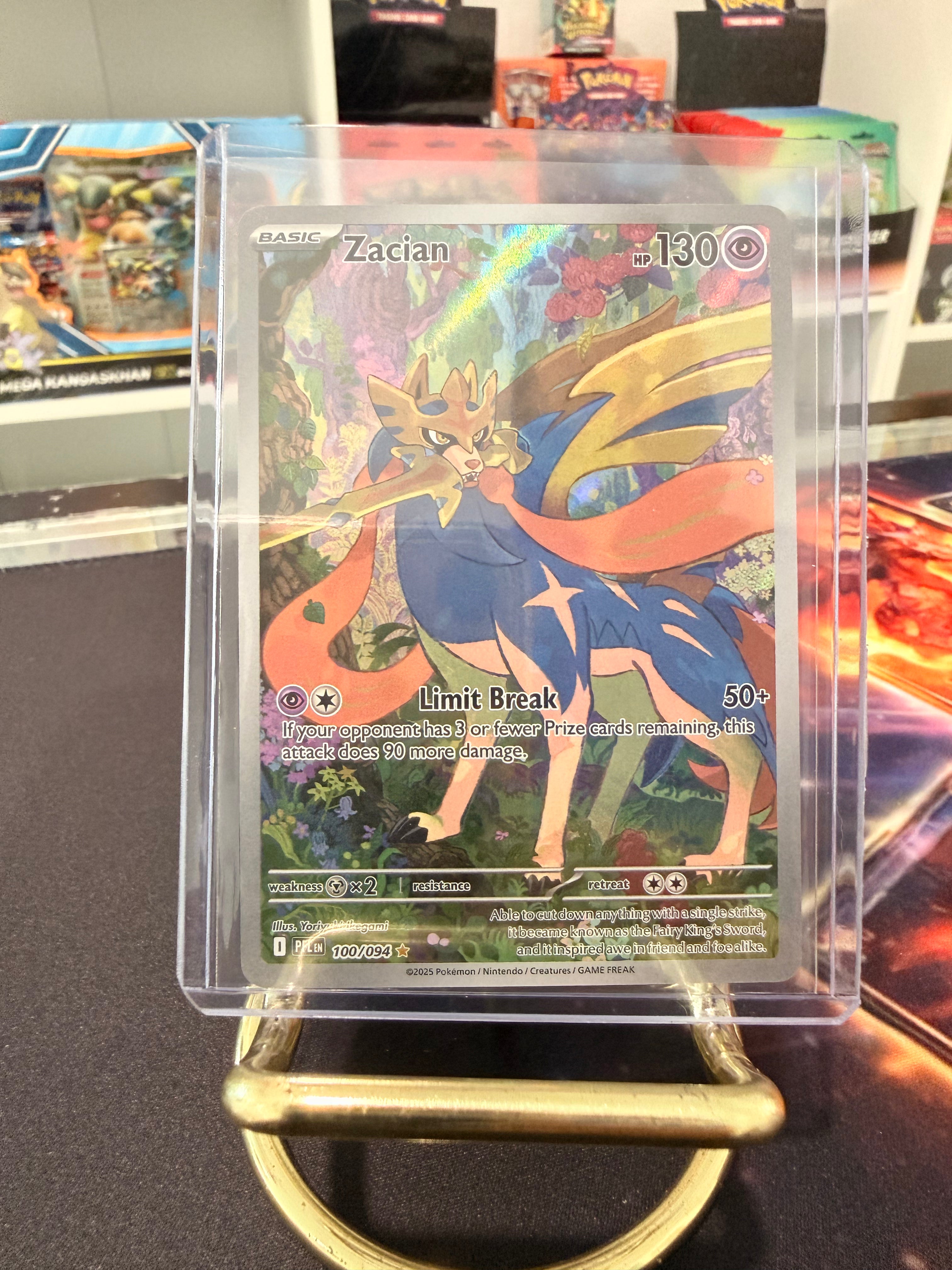 Zacian Illustration Rare