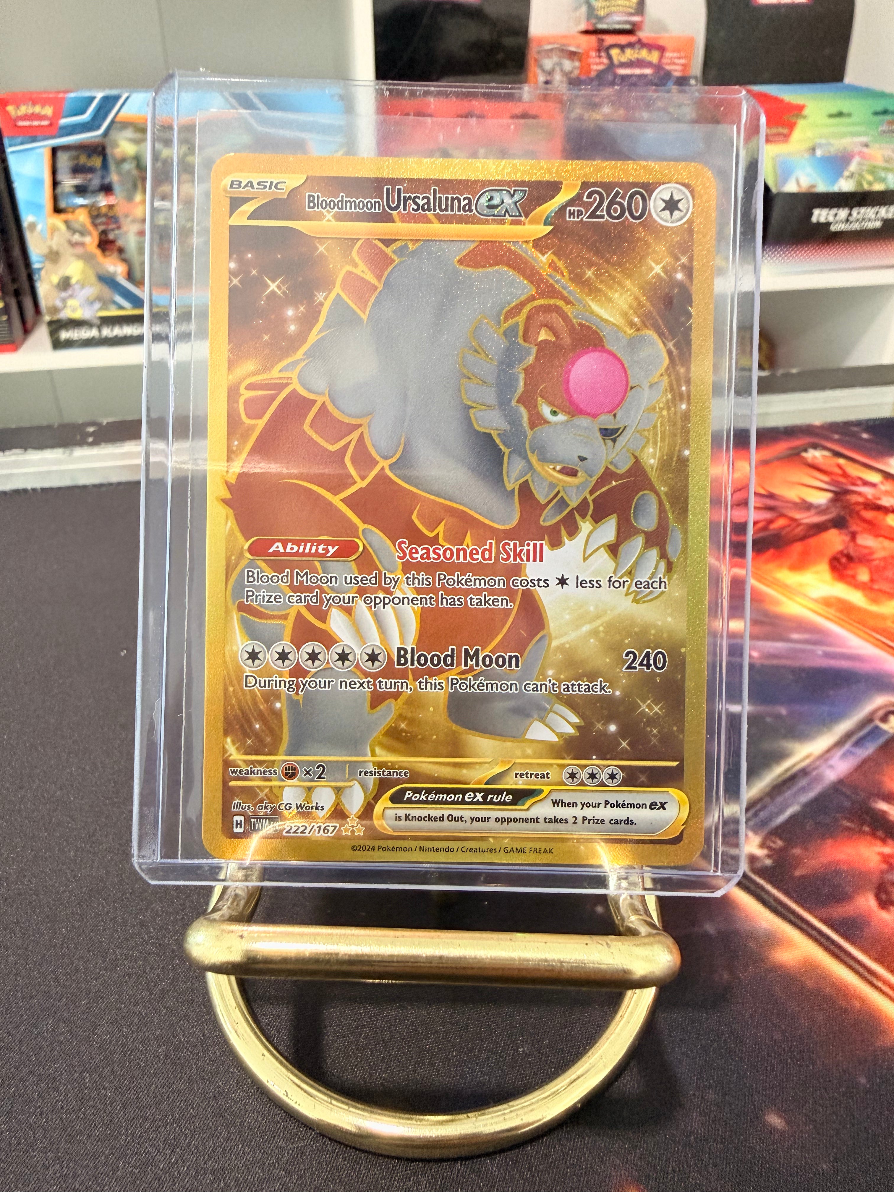 Bloodmoon Ursaluna Ex Hyper Rare