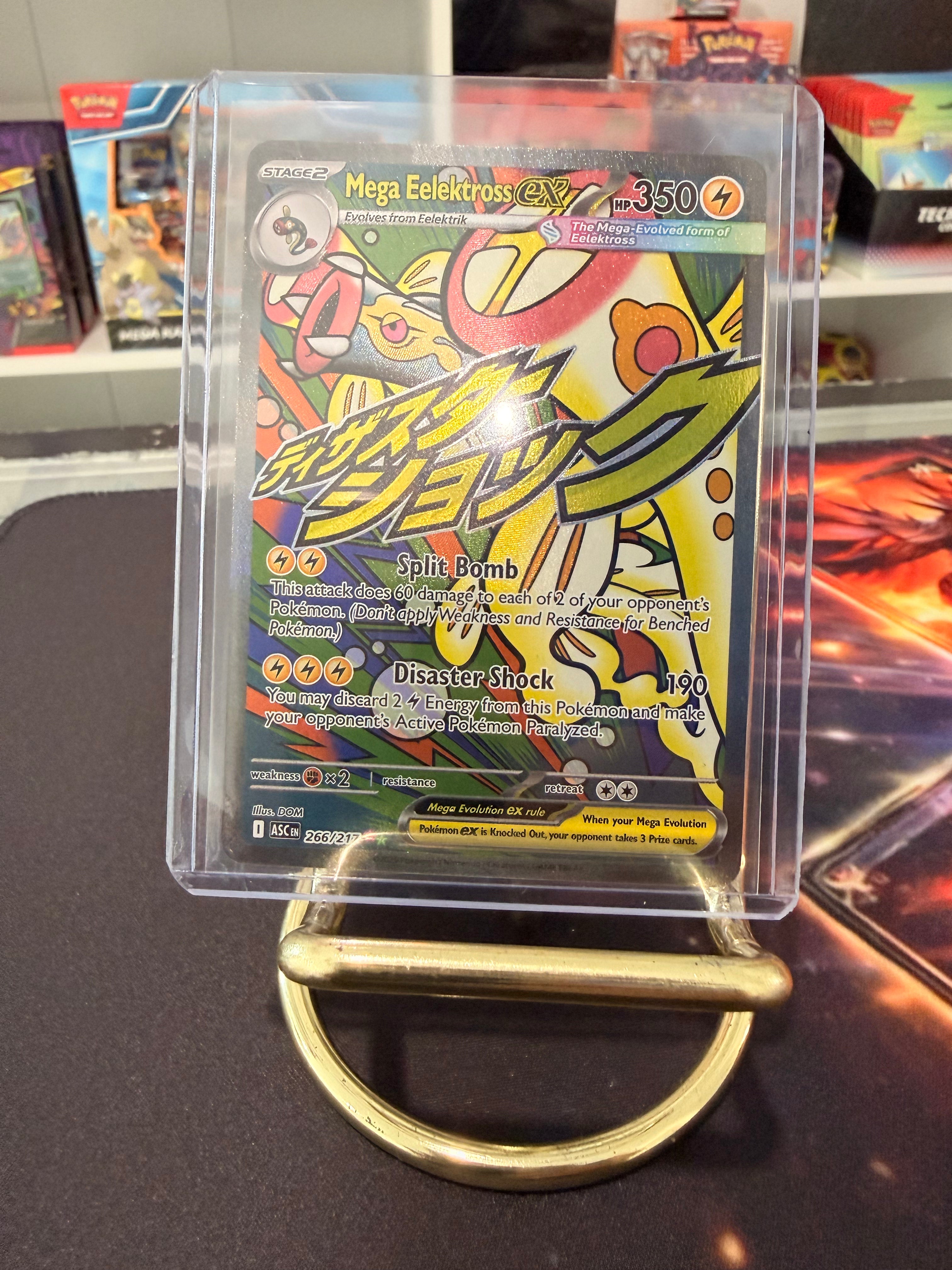 Mega Eelektross Ex Mega Attack Rare