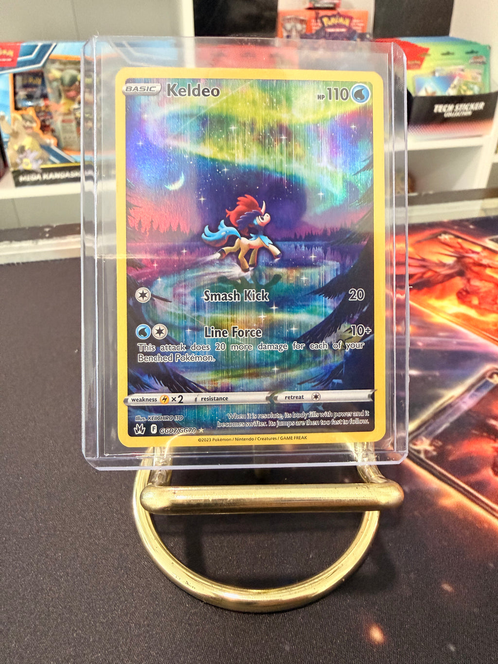 Keldeo Holo Rare