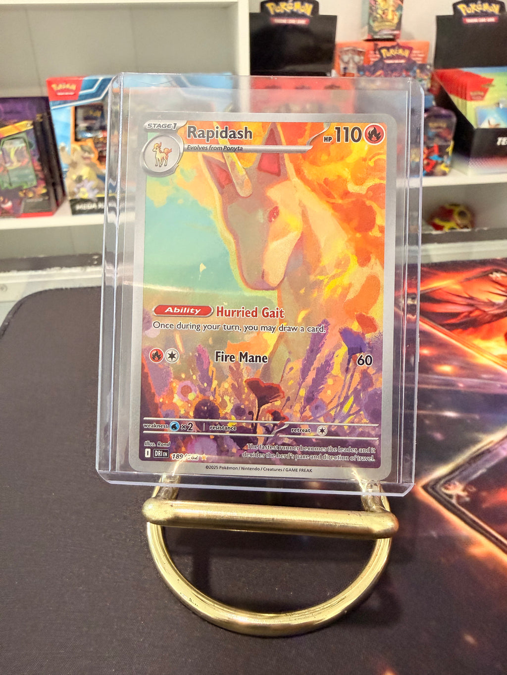 Rapidash Illustration Rare