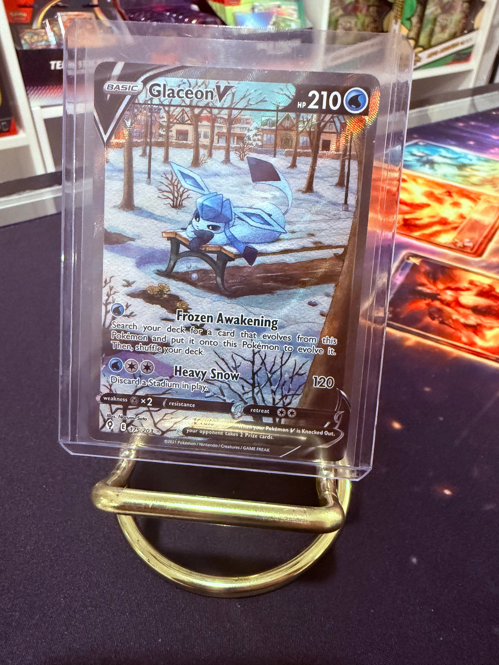 Glaceon V Alternate Art