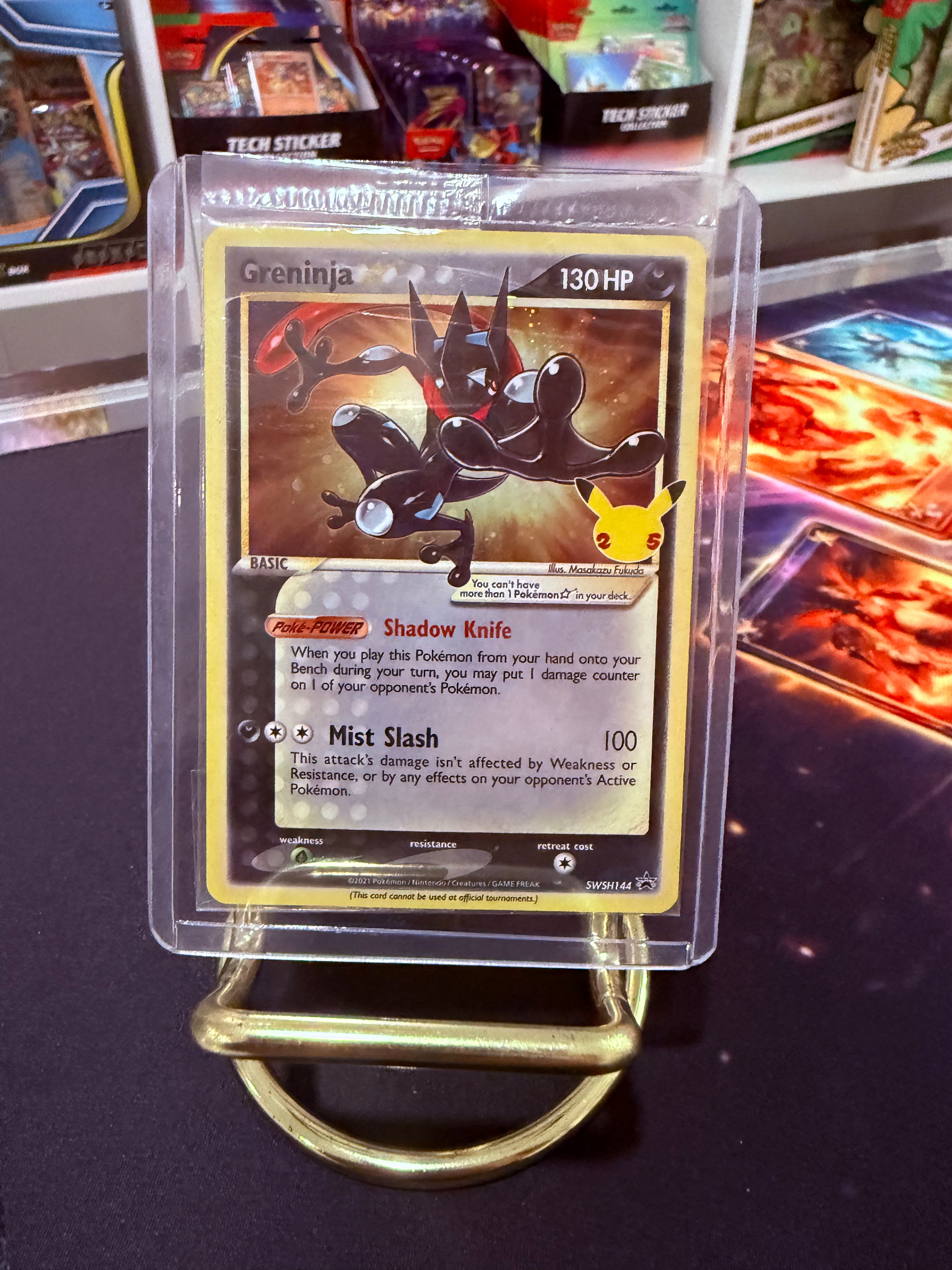 Greninja Gold Star Promo (Sellada)