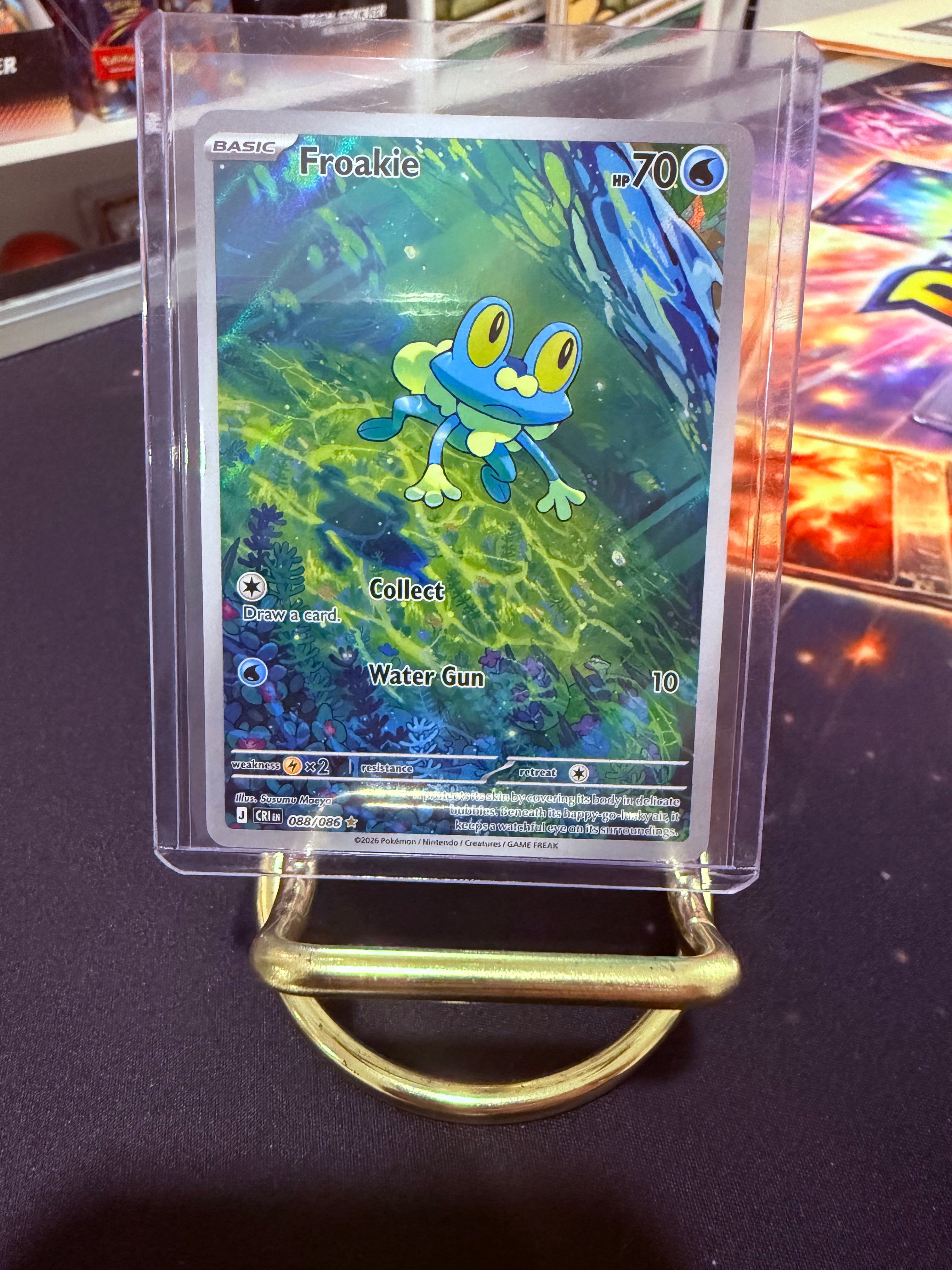 Froakie Illustration Rare