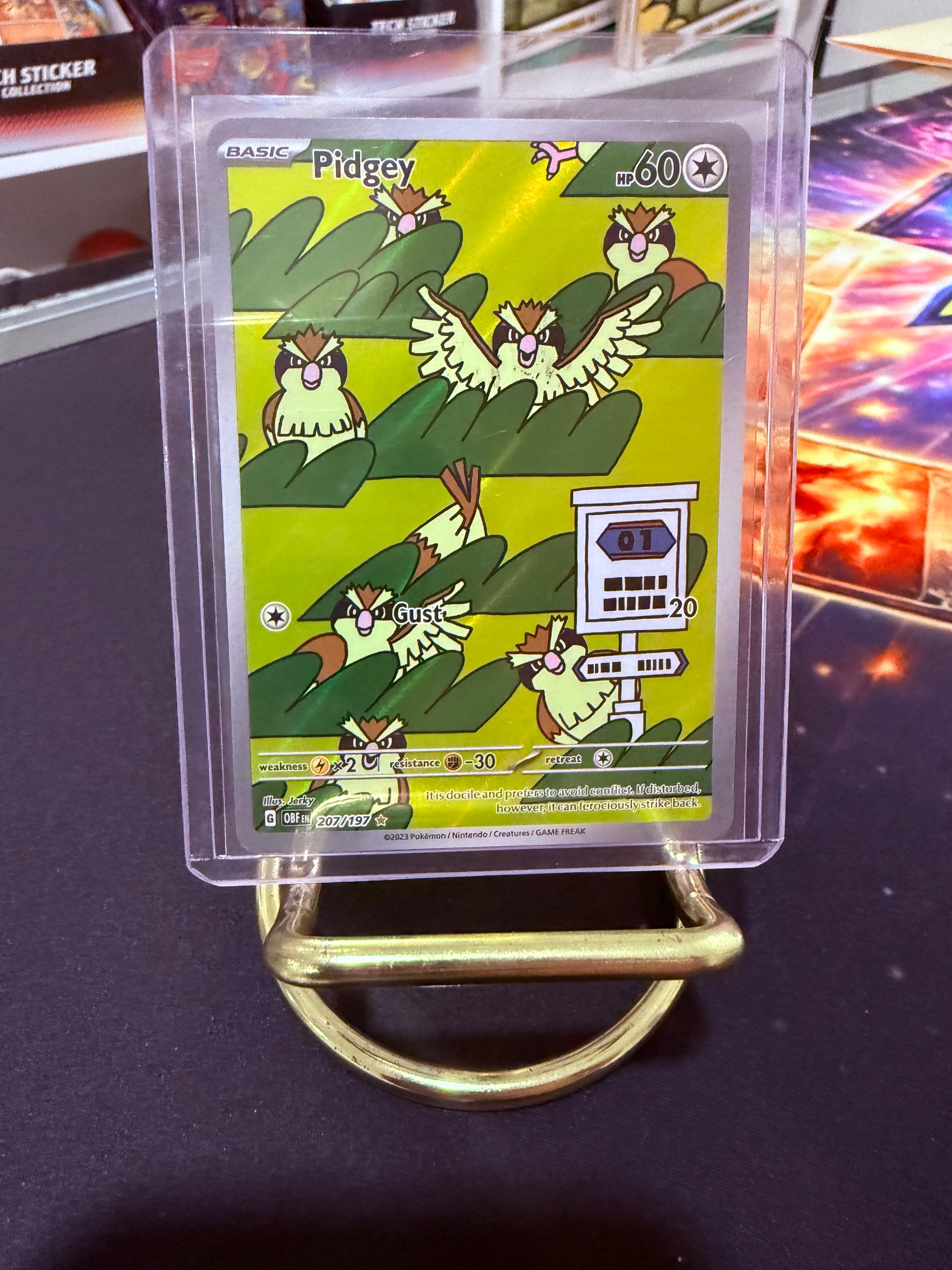 Pidgey Illustration Rare