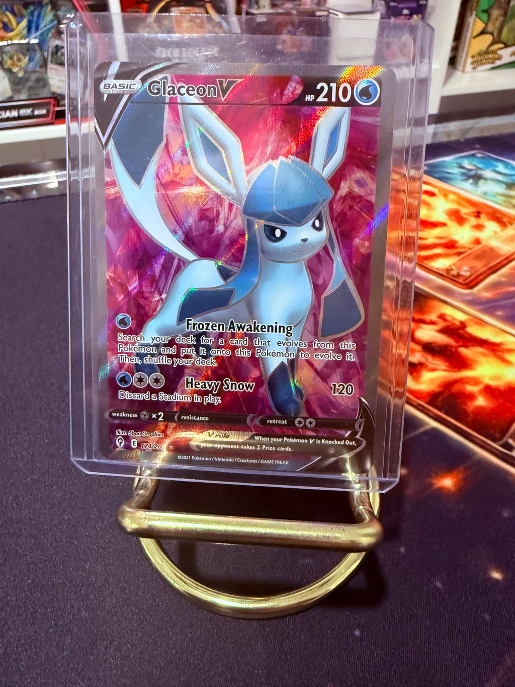 Glaceon V Full Art Ultra Rare