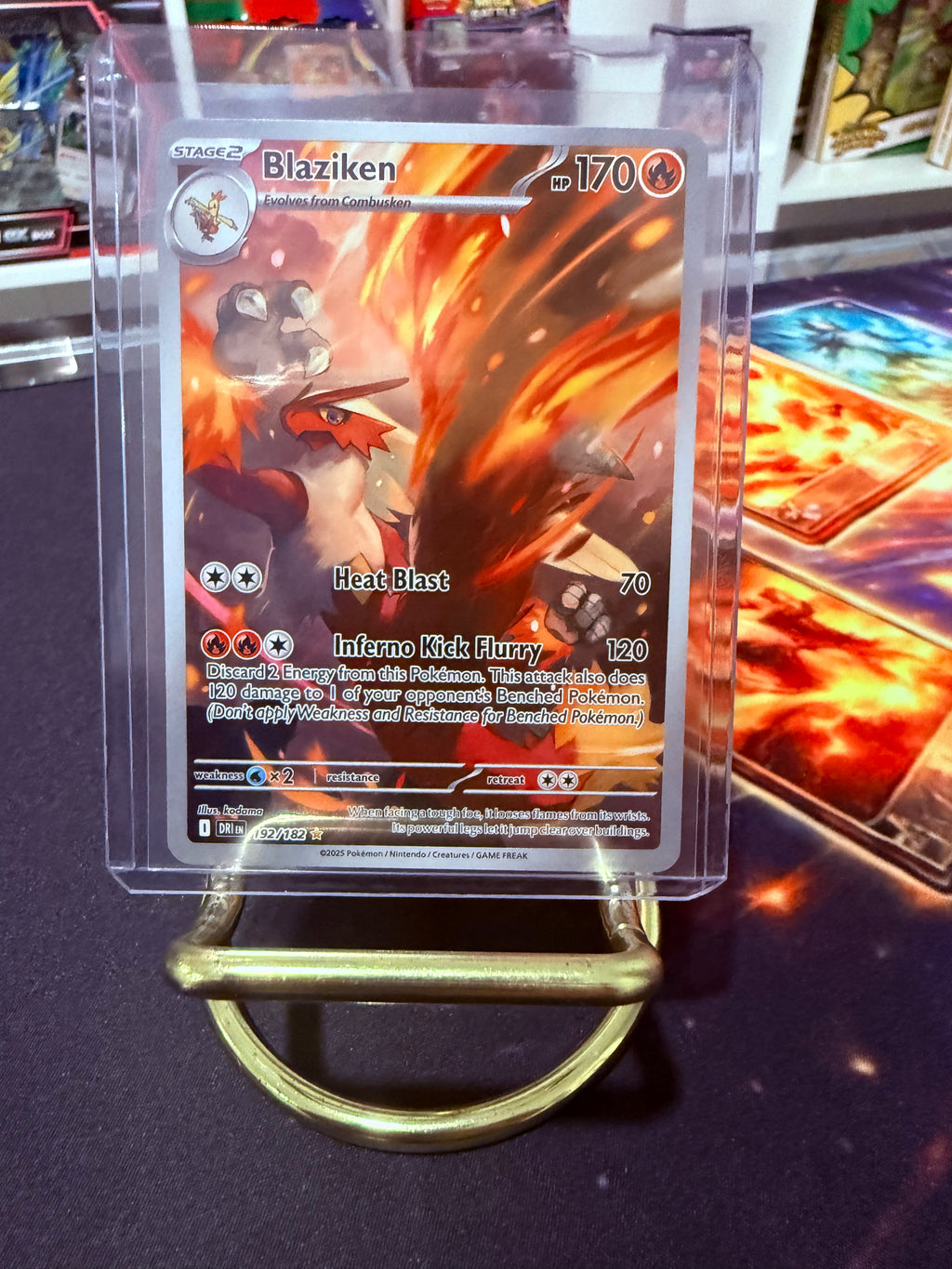 Blaziken Illustration Rare