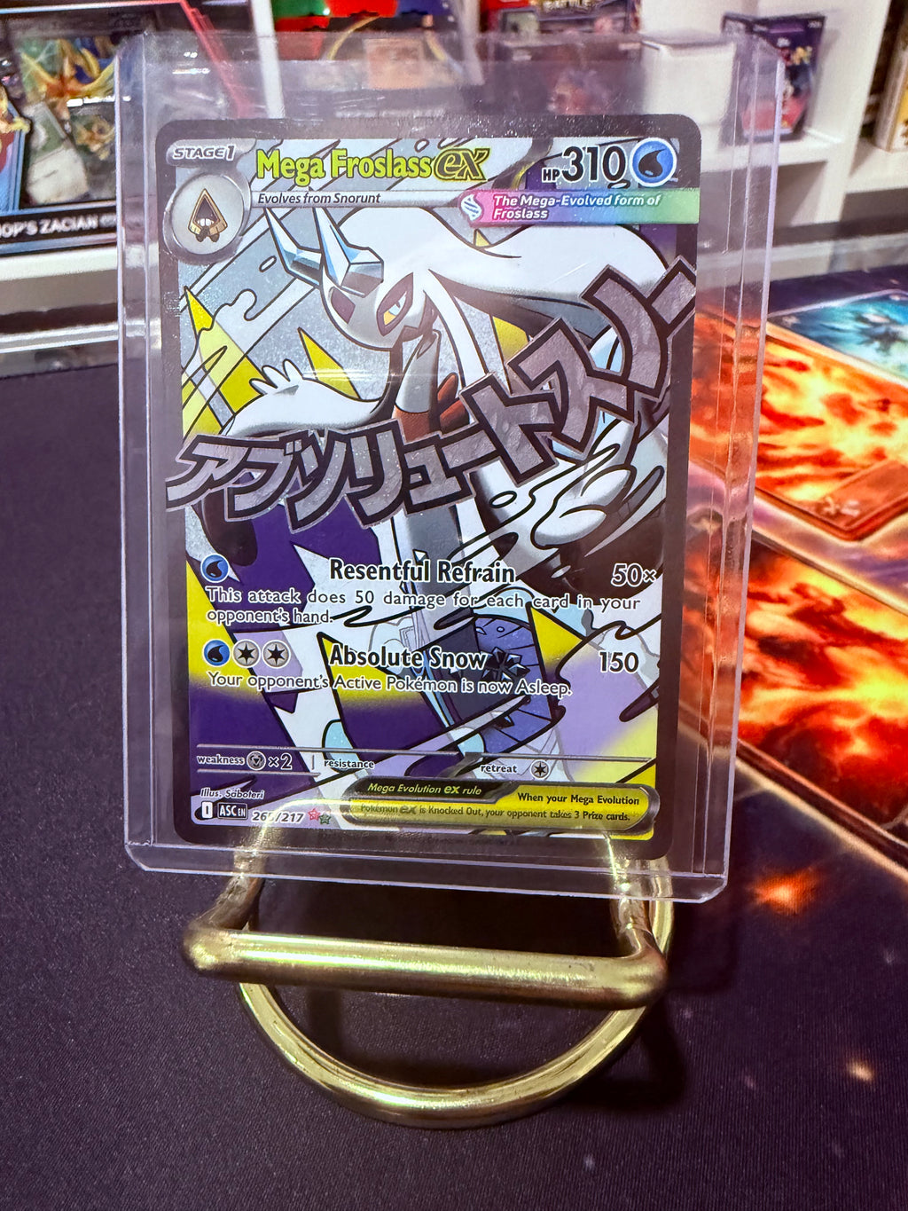 Mega Froslass Ex Mega Attack Rare