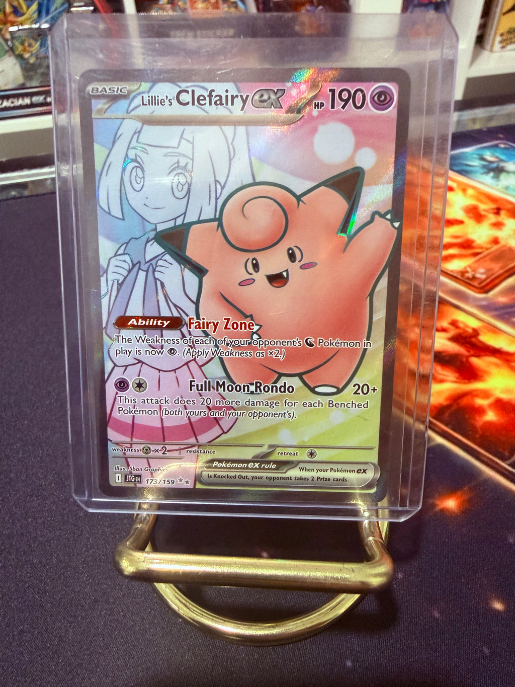 Lillie’s Clefairy Ex Ultra Rare