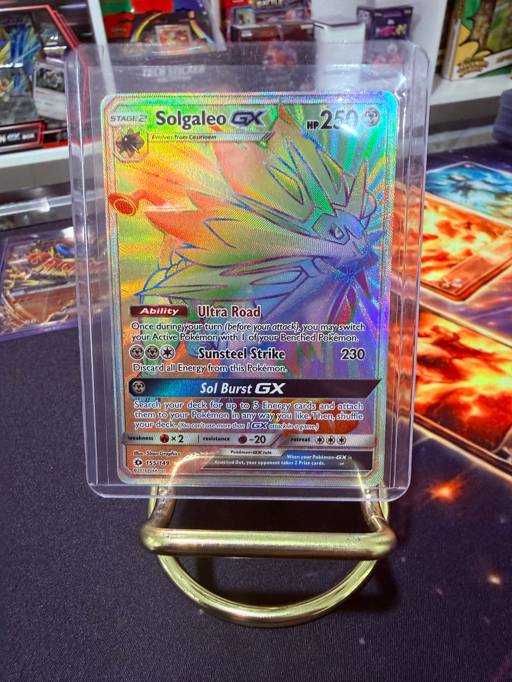Solgaleo Gx Secret Rare