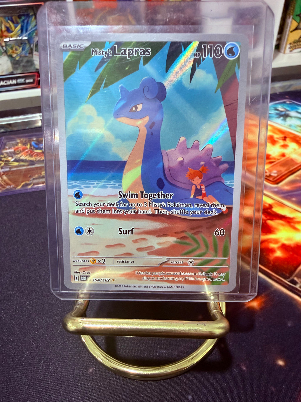 Mystic’s Lapras Illustration Rare