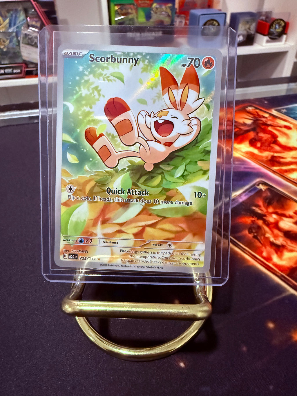 Scorbunny Illustration Rare