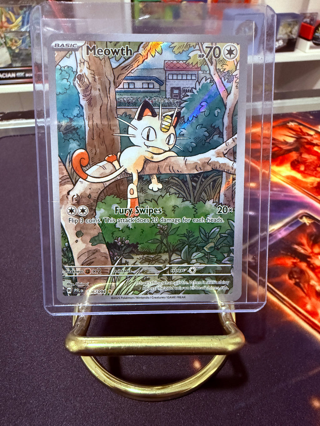 Meowth Illustration Rare