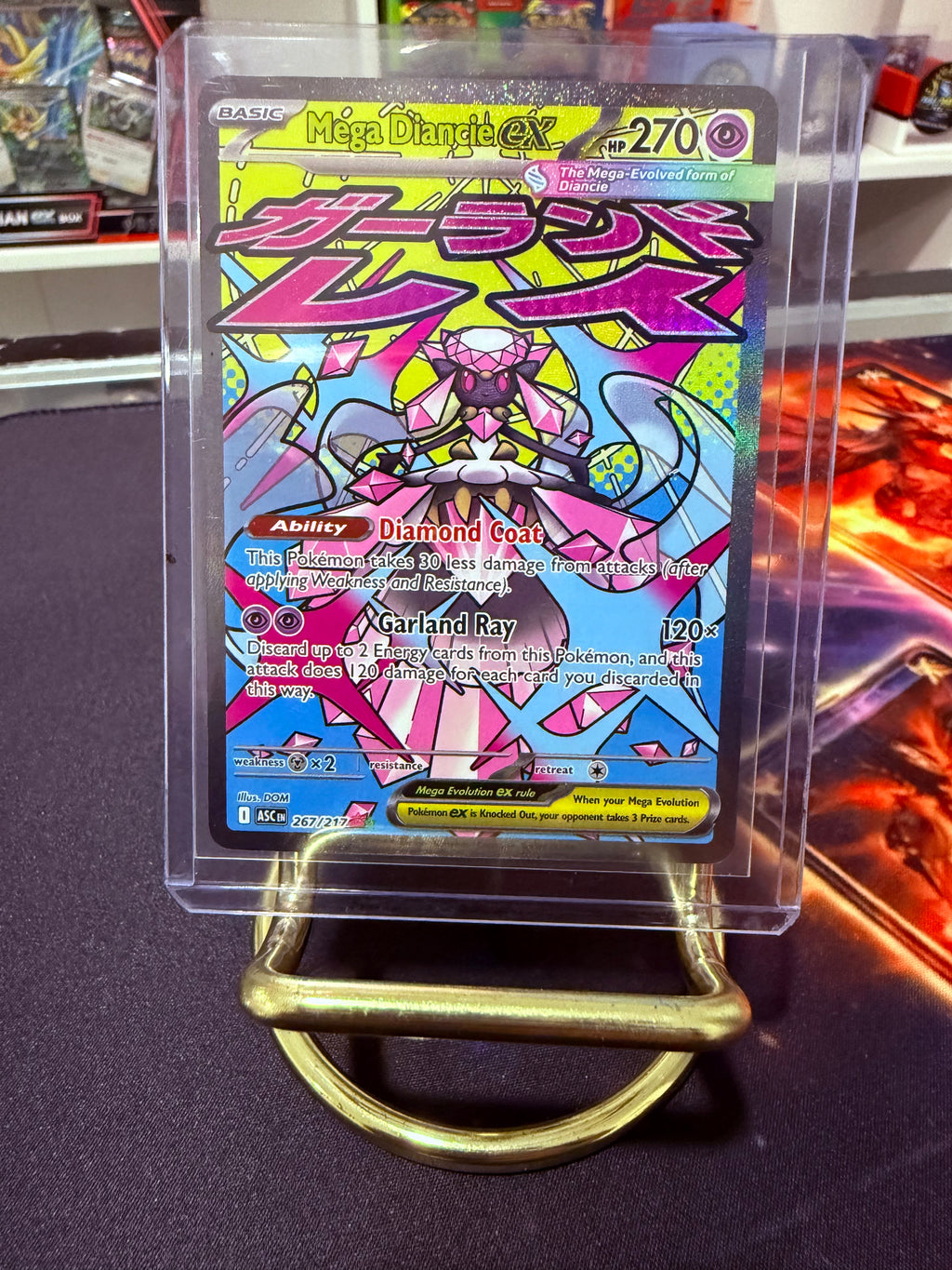 Mega Diamcie Ex Mega Attack Rare