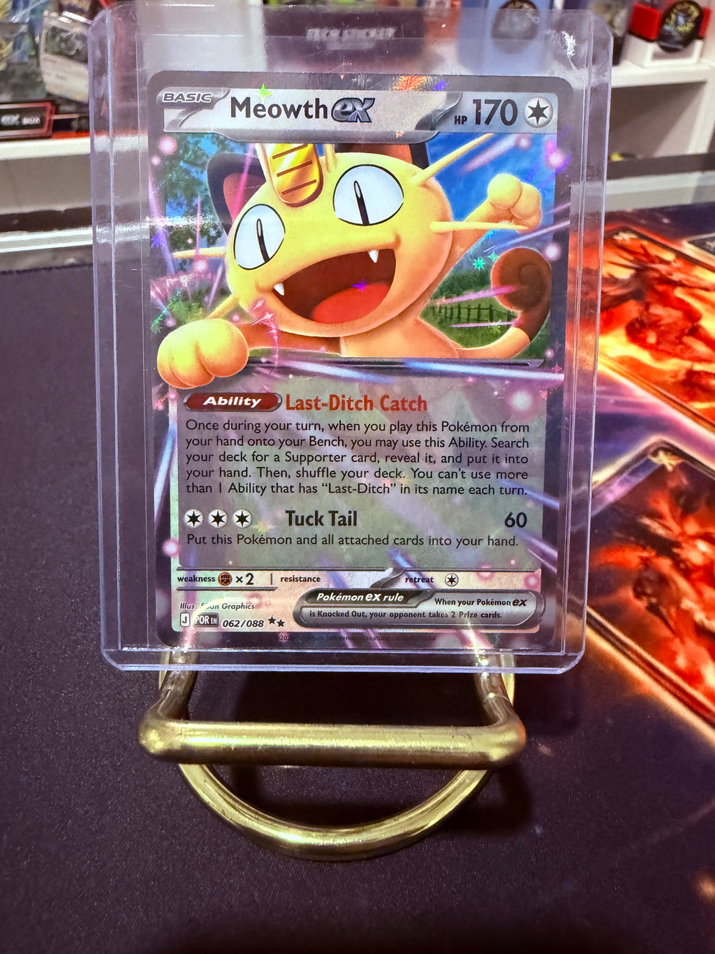 Meowth Ex Double Rare