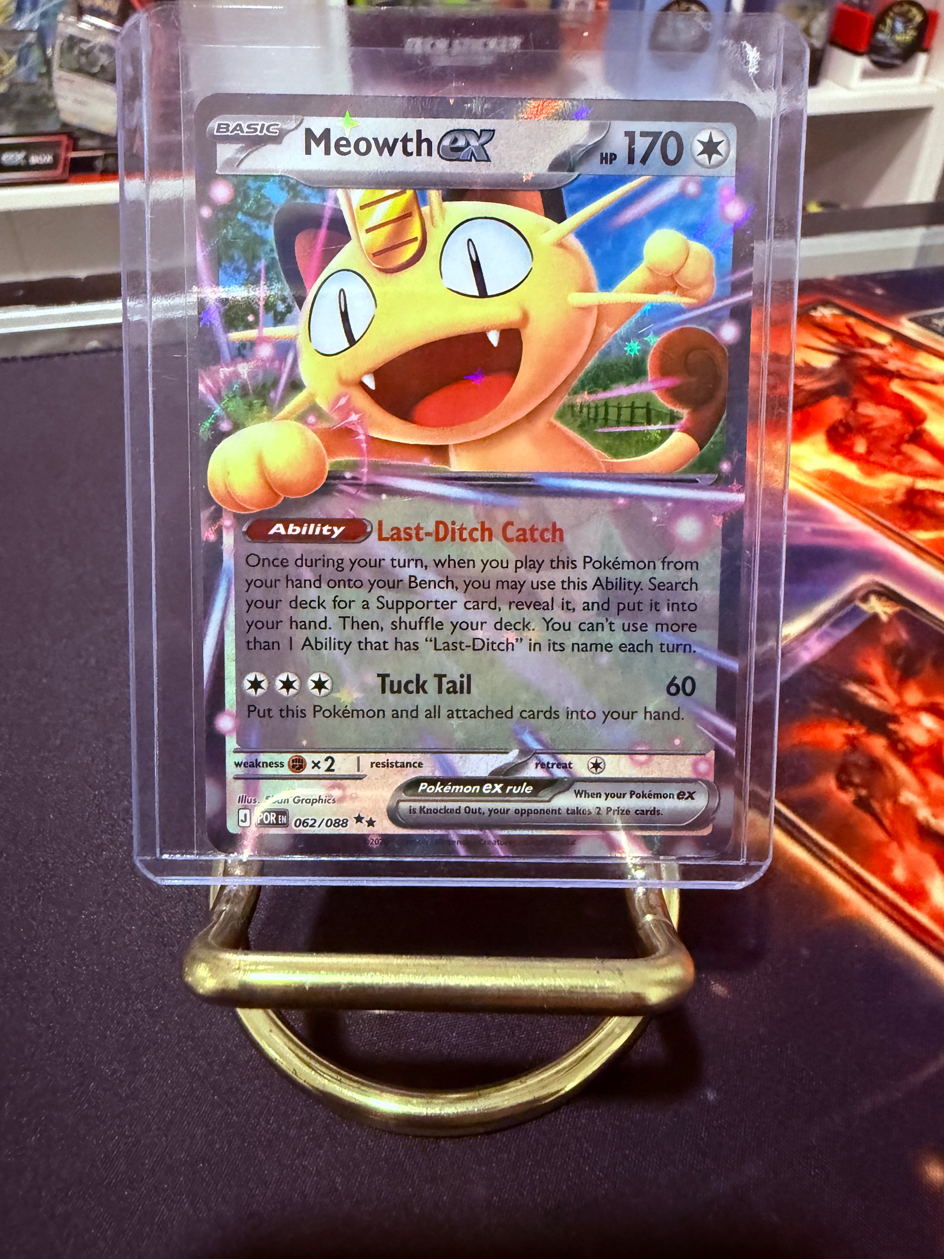 Meowth Ex Double Rare