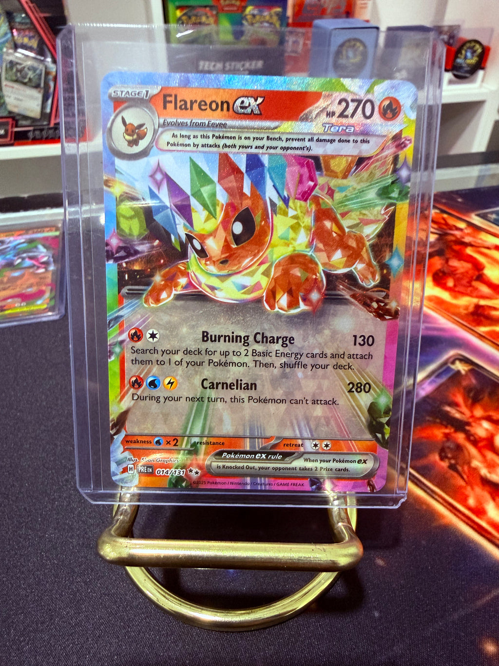 Flareon Ex Double Rare