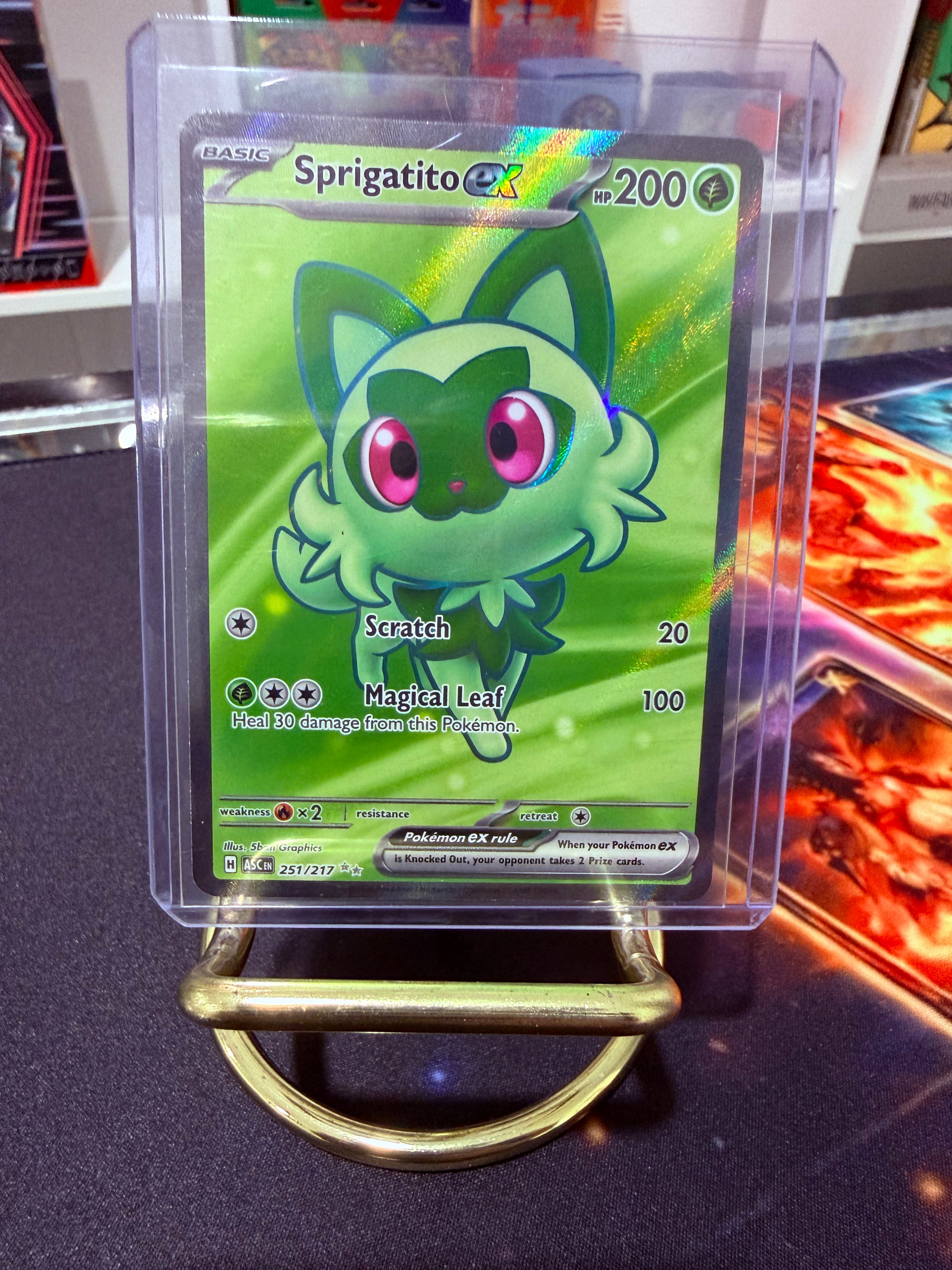 Sprigatito Ex Ultra Rare