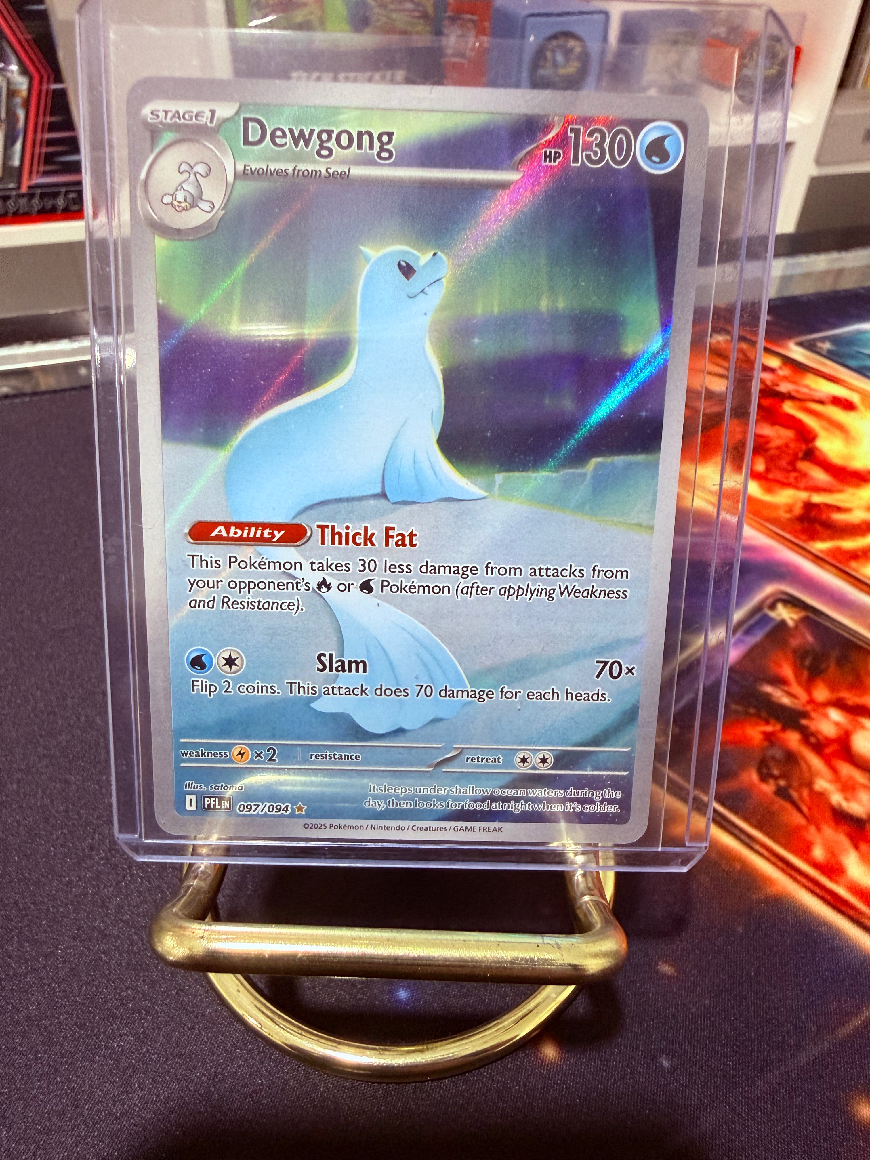 Dewgong Illustration Rare