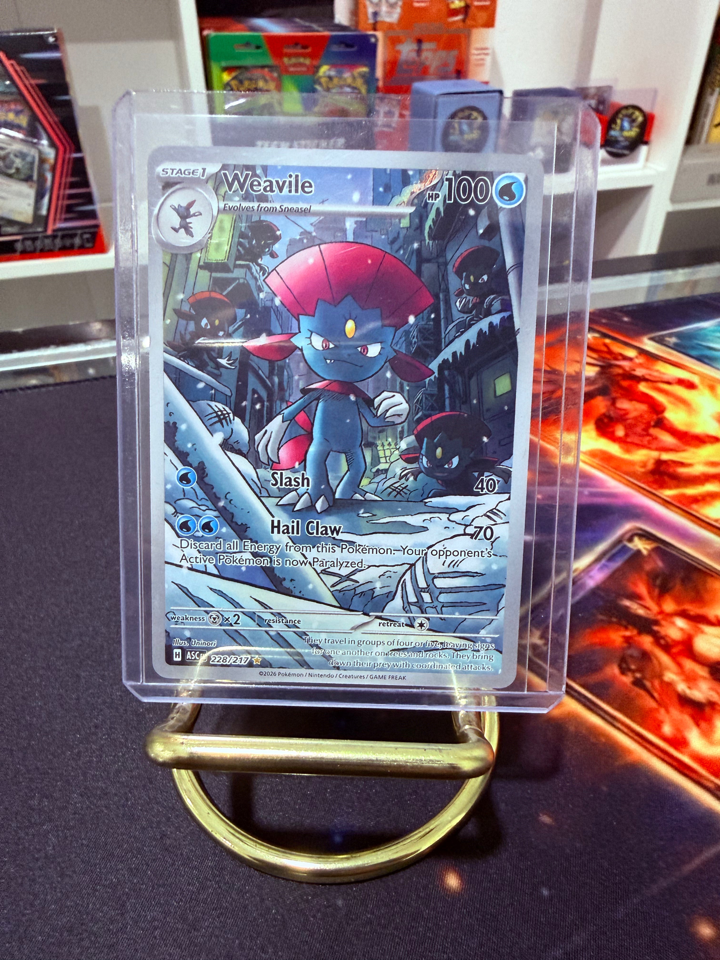 Weavile Illustration Rare