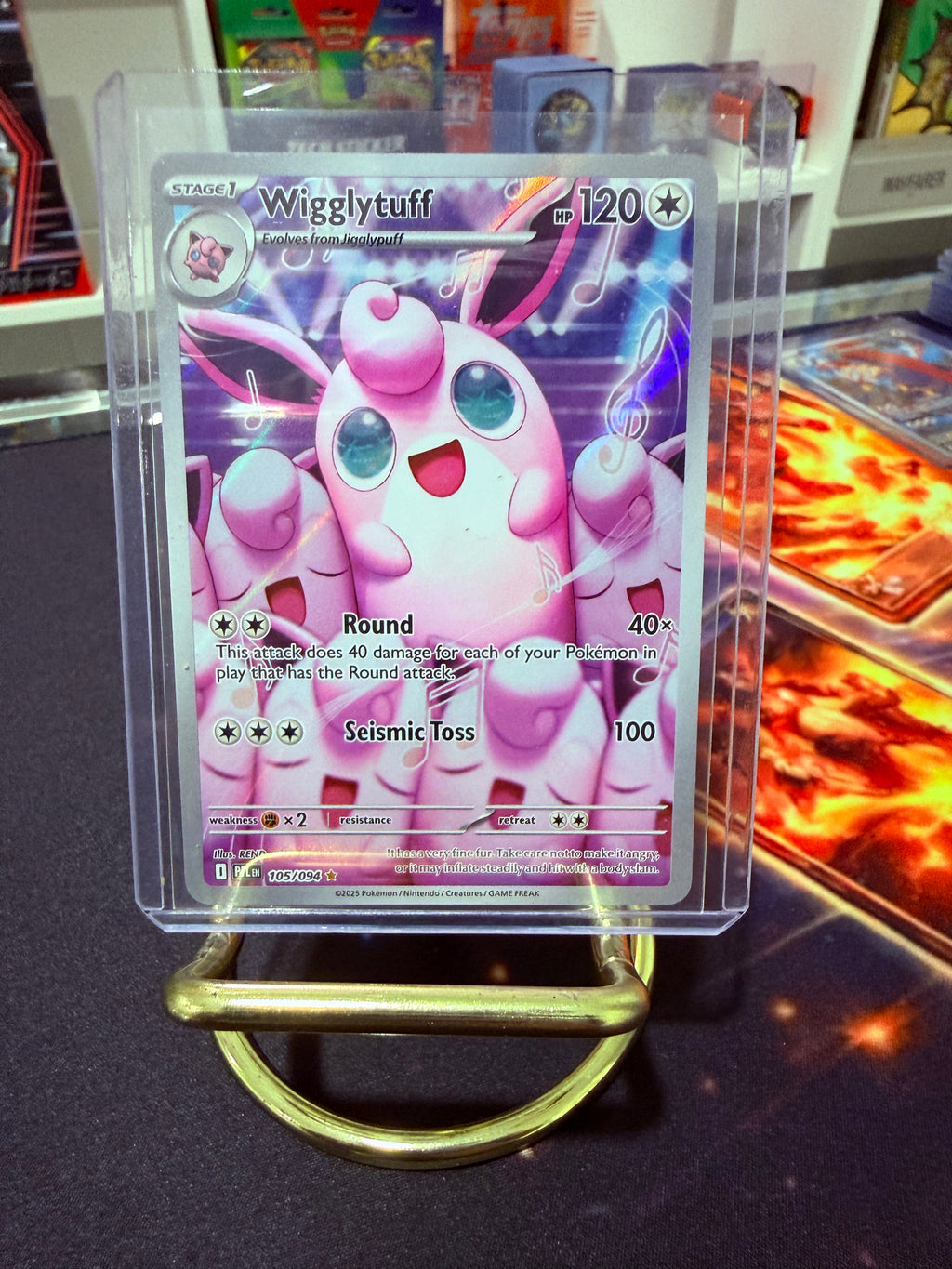 Wigglytuff Illustration Rare