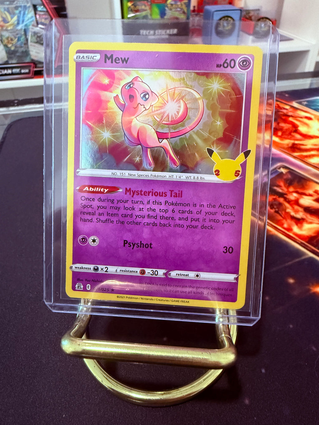 Mew Holo Rare