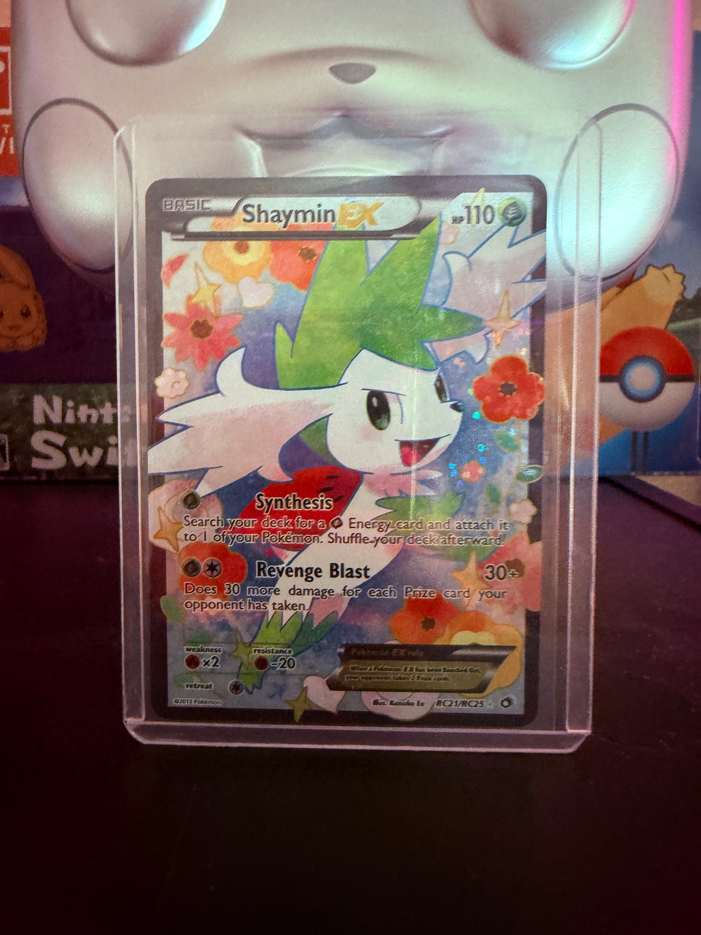 Shaymin Ex Ultra Rare Full Art