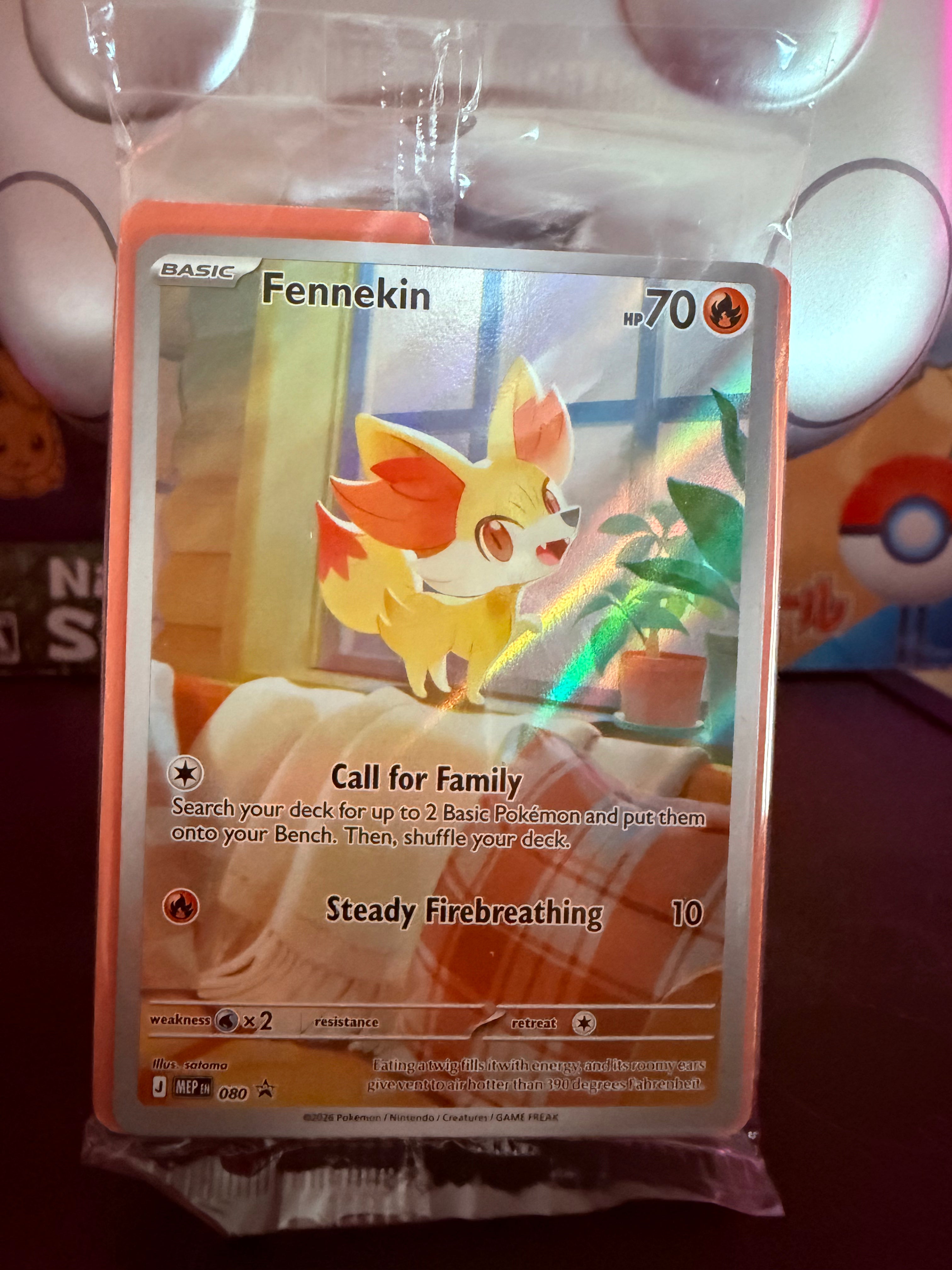 Fennekin Promo (Sellado)