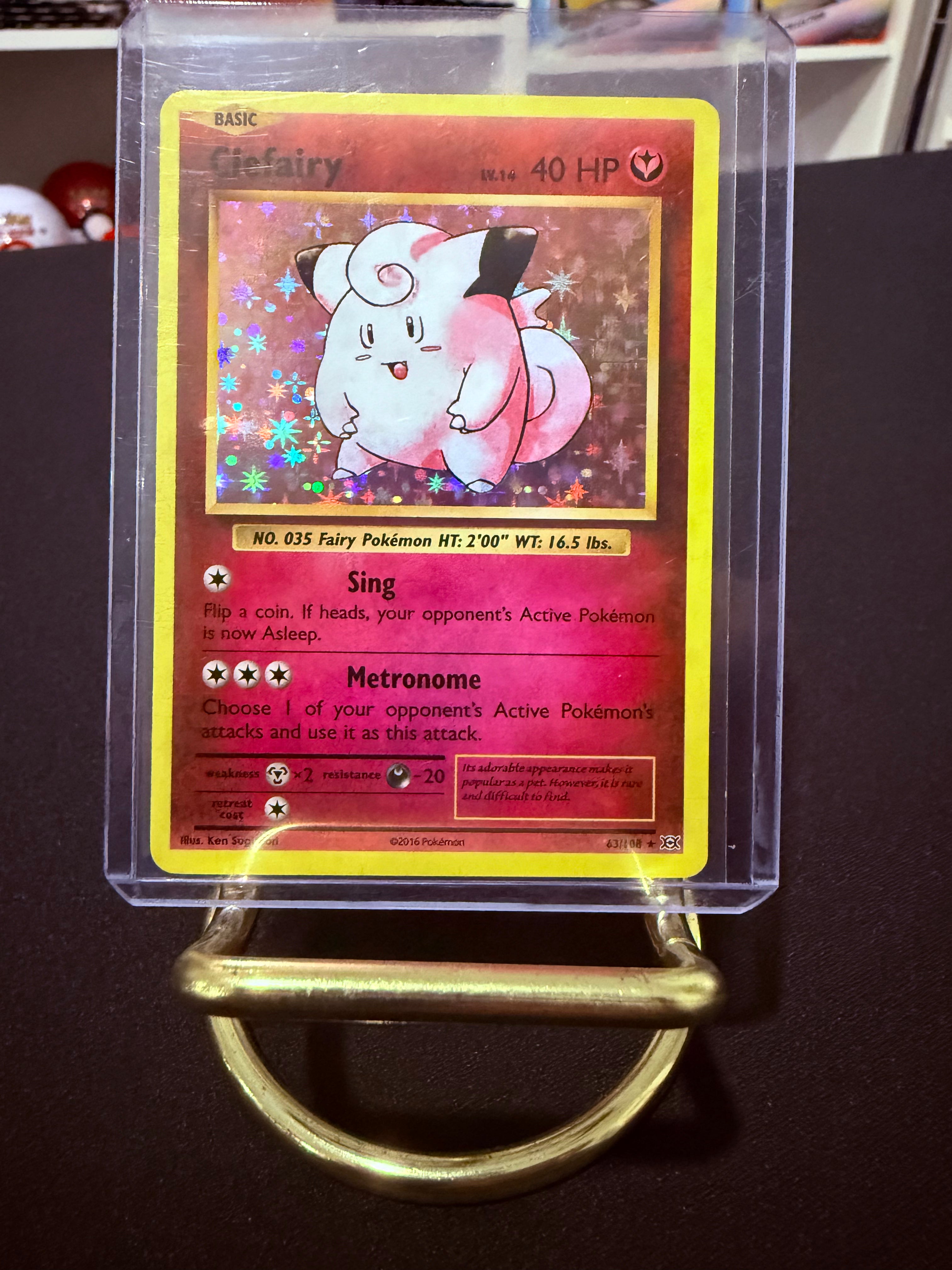 Clefairy Holo Rare