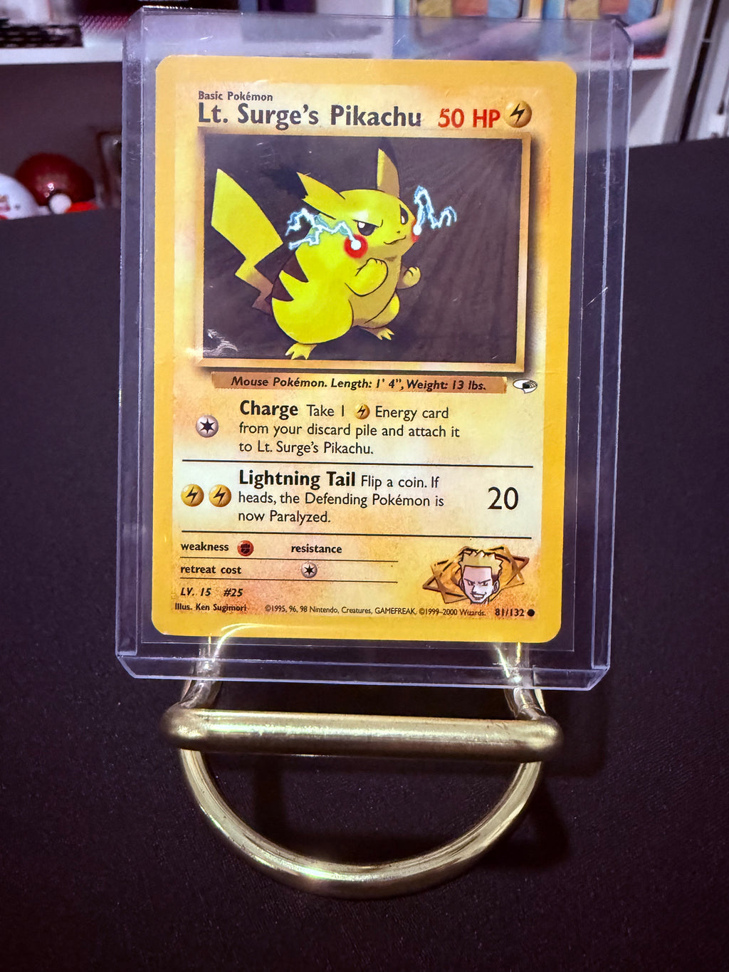 Lt. Surge’s Pikachu Common
