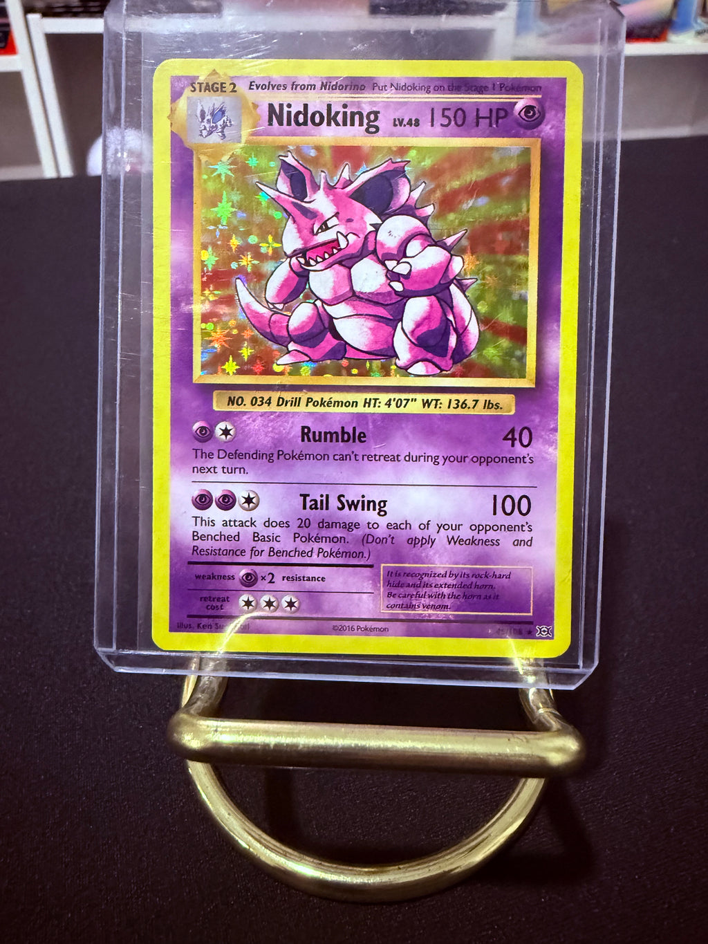 Nidoking Holo Rare