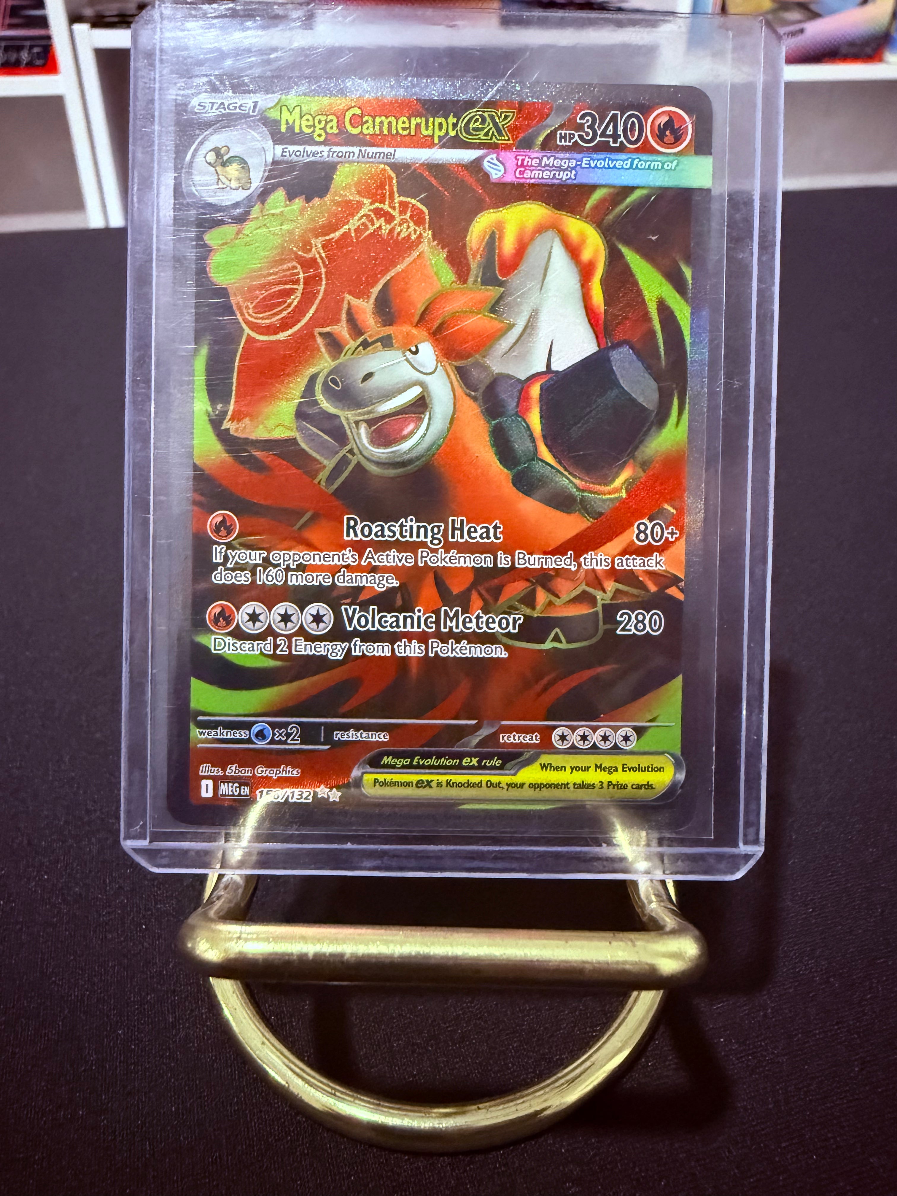 Mega Camerupt Ex Ultra Rare