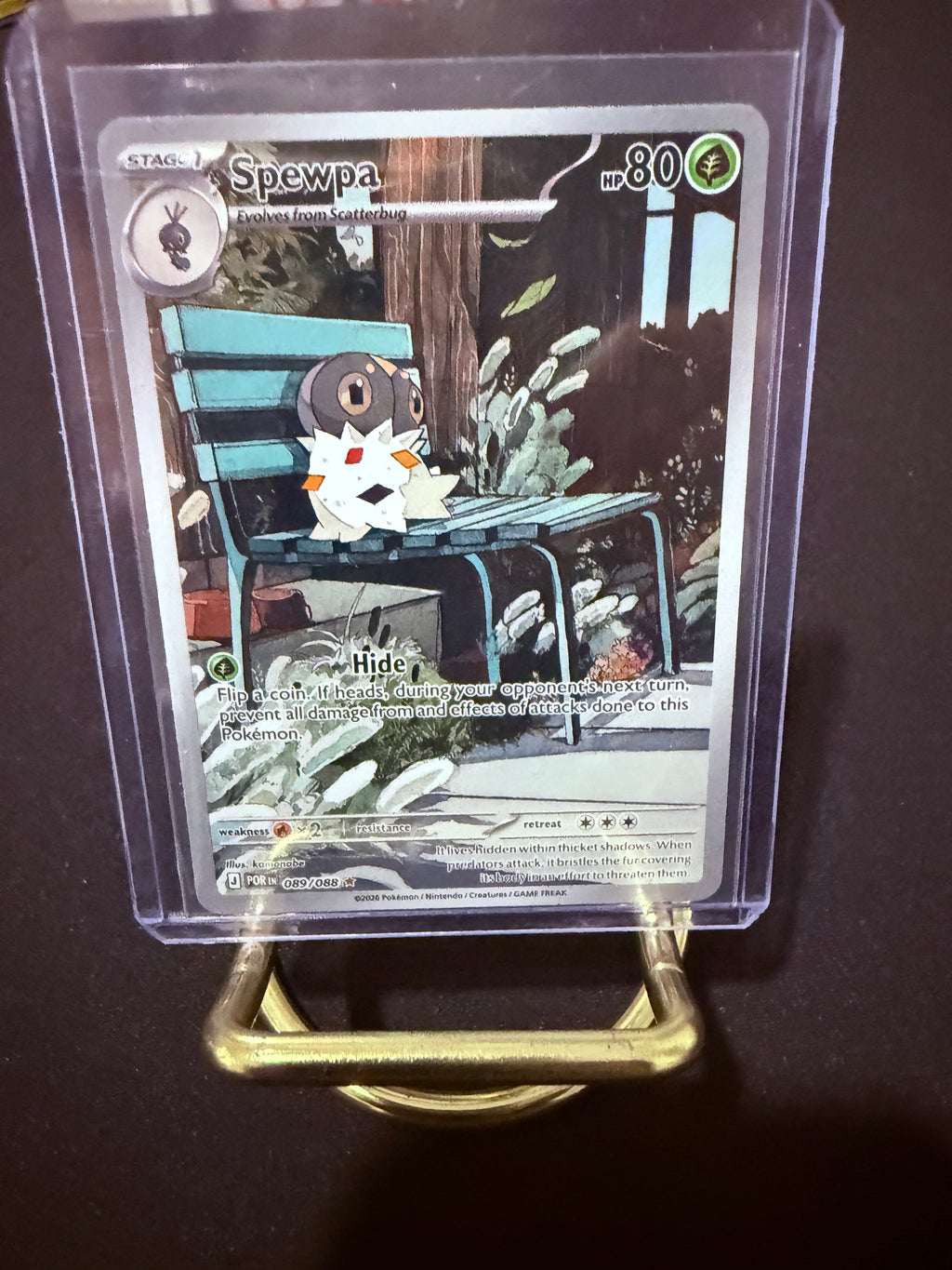 Spewpa Illustration Rare