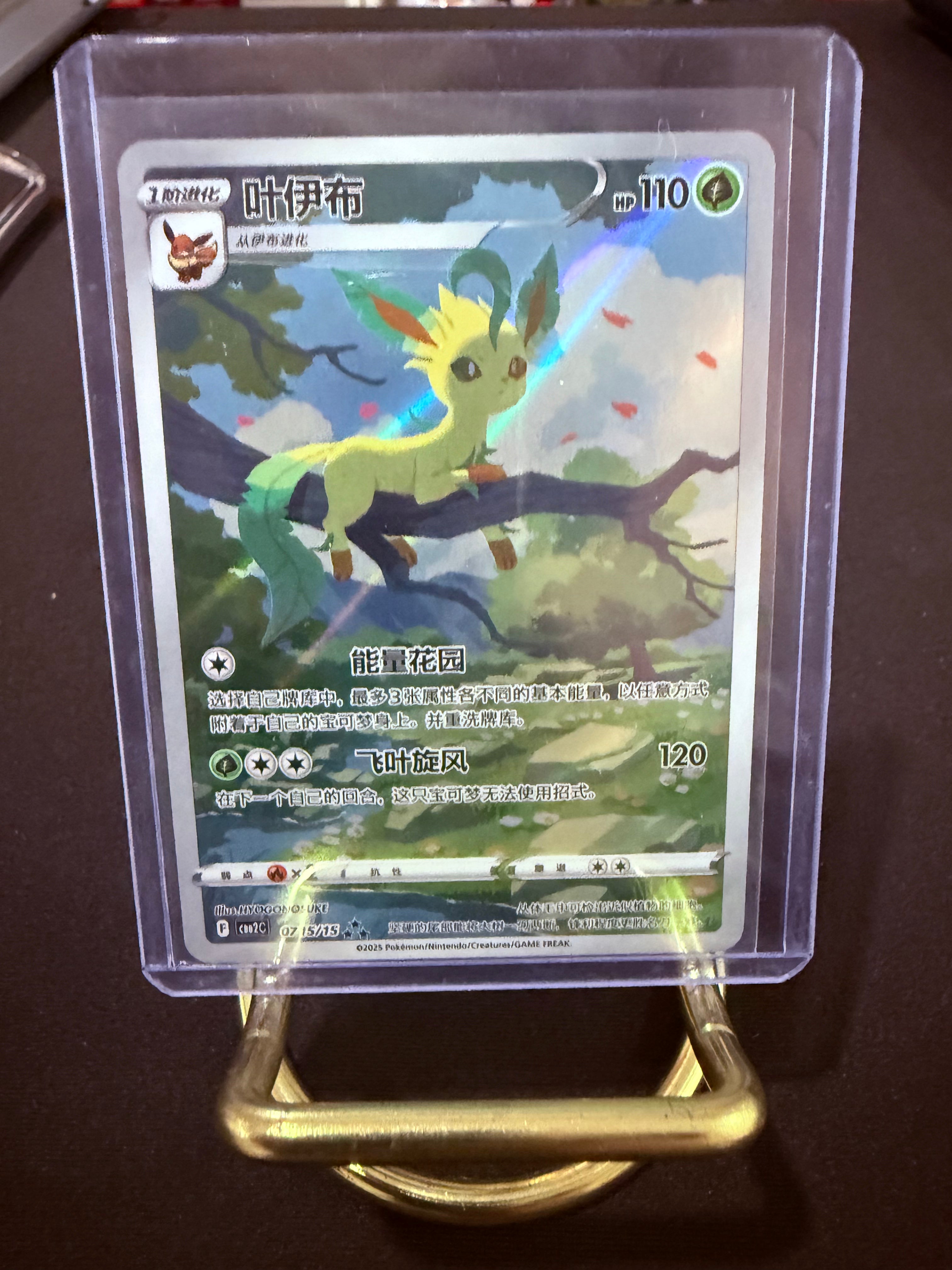 Leafeon Art Rare CN