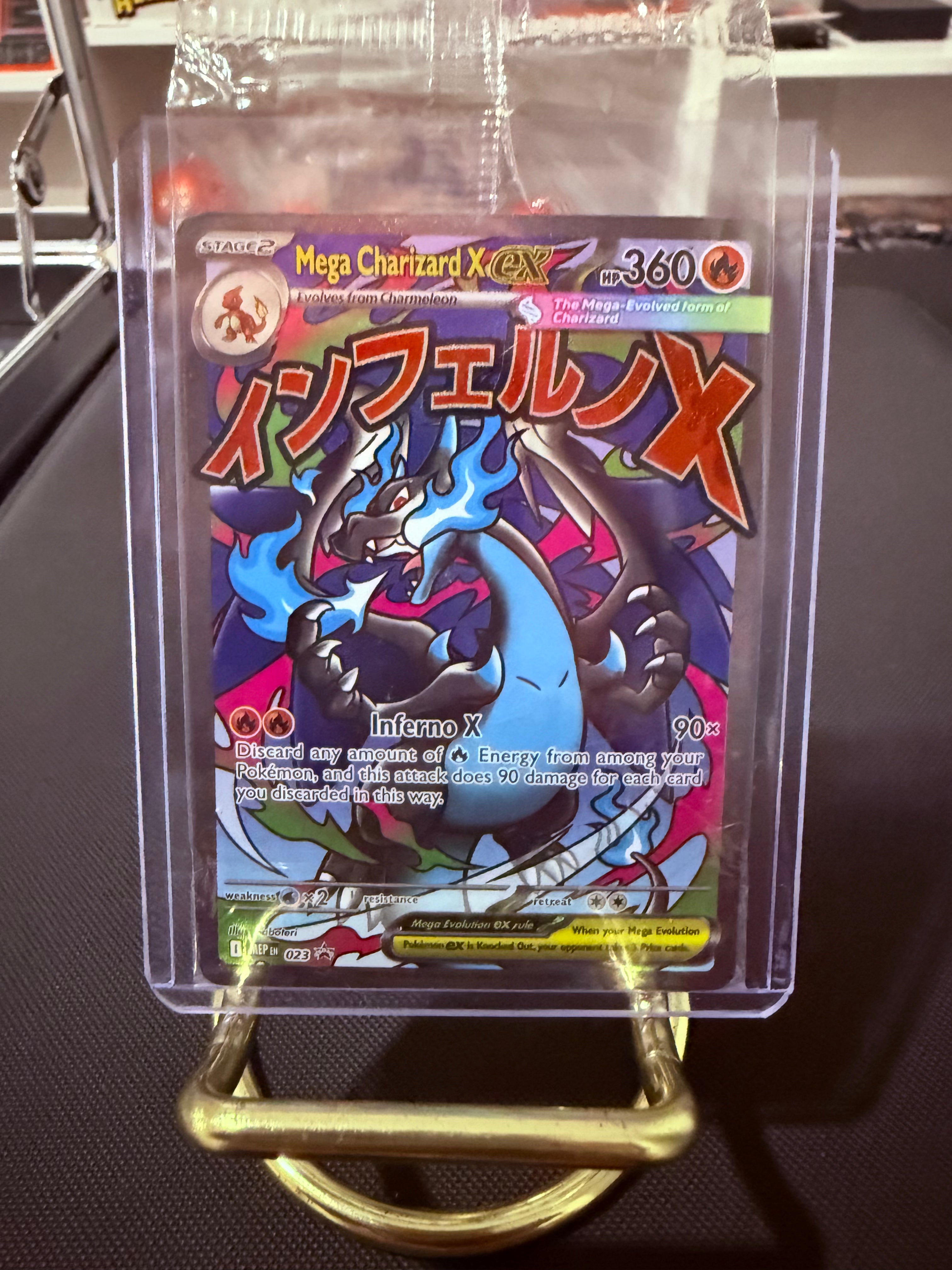 Mega Charizard X Ex Promo (Sellado)