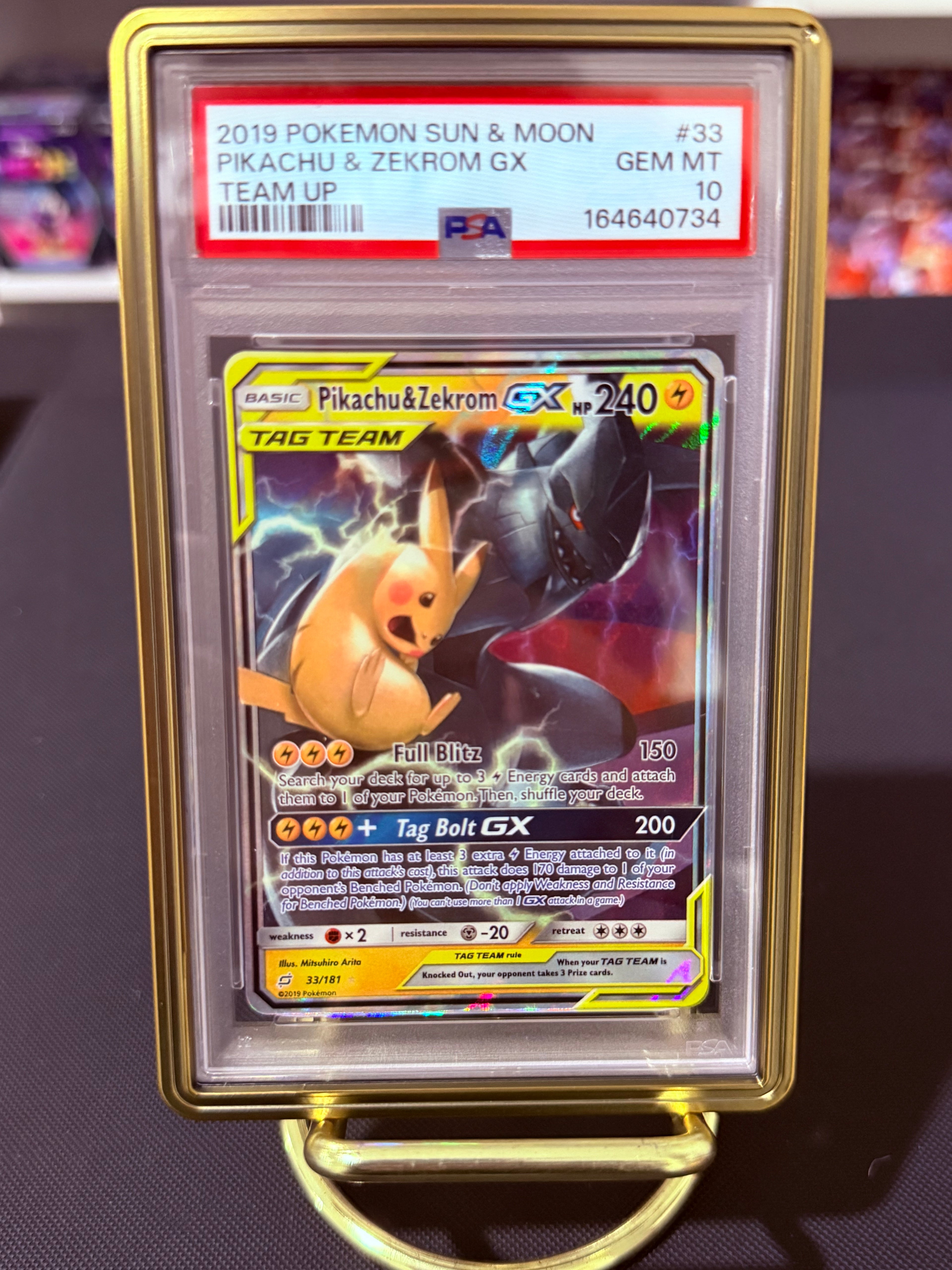Pikachu & Zekrom GX Ultra Rare
